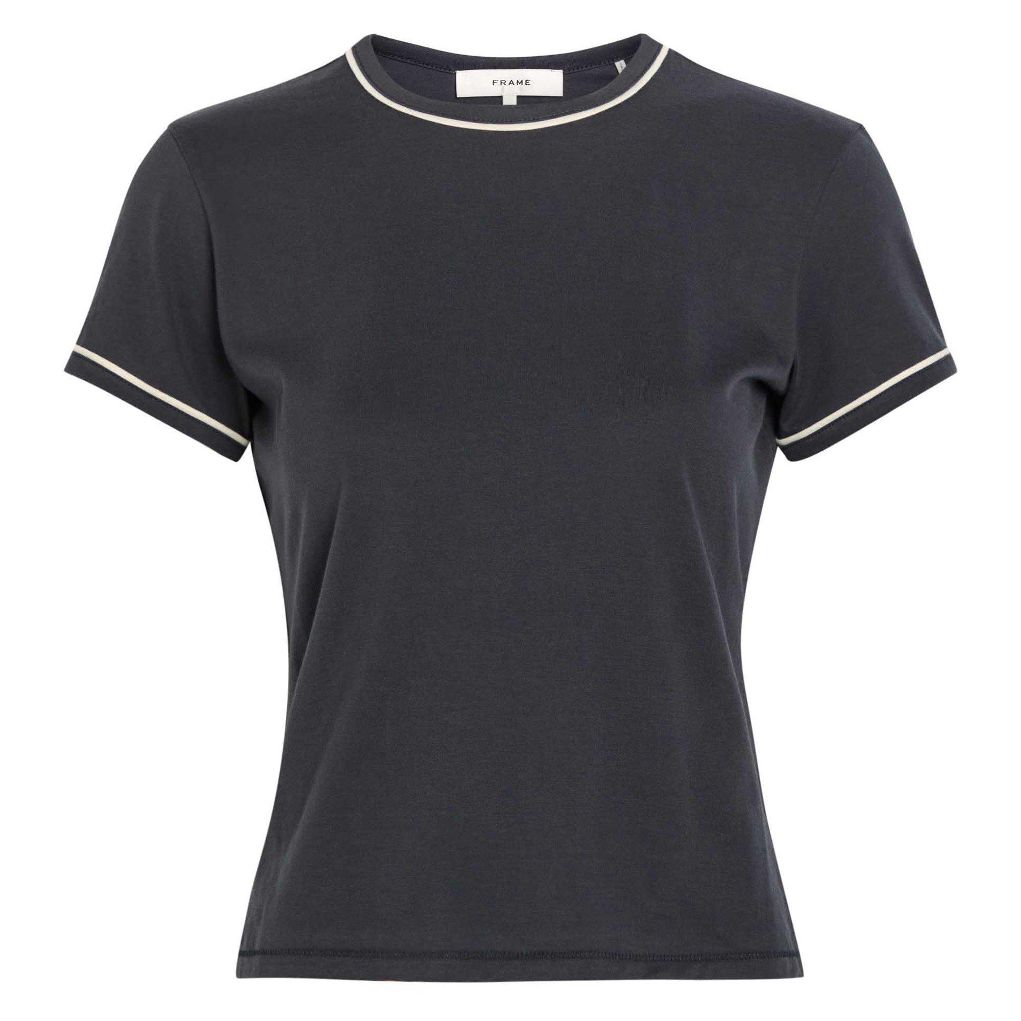 NAVY - Frame Denim - THE RINGER BABY TEE