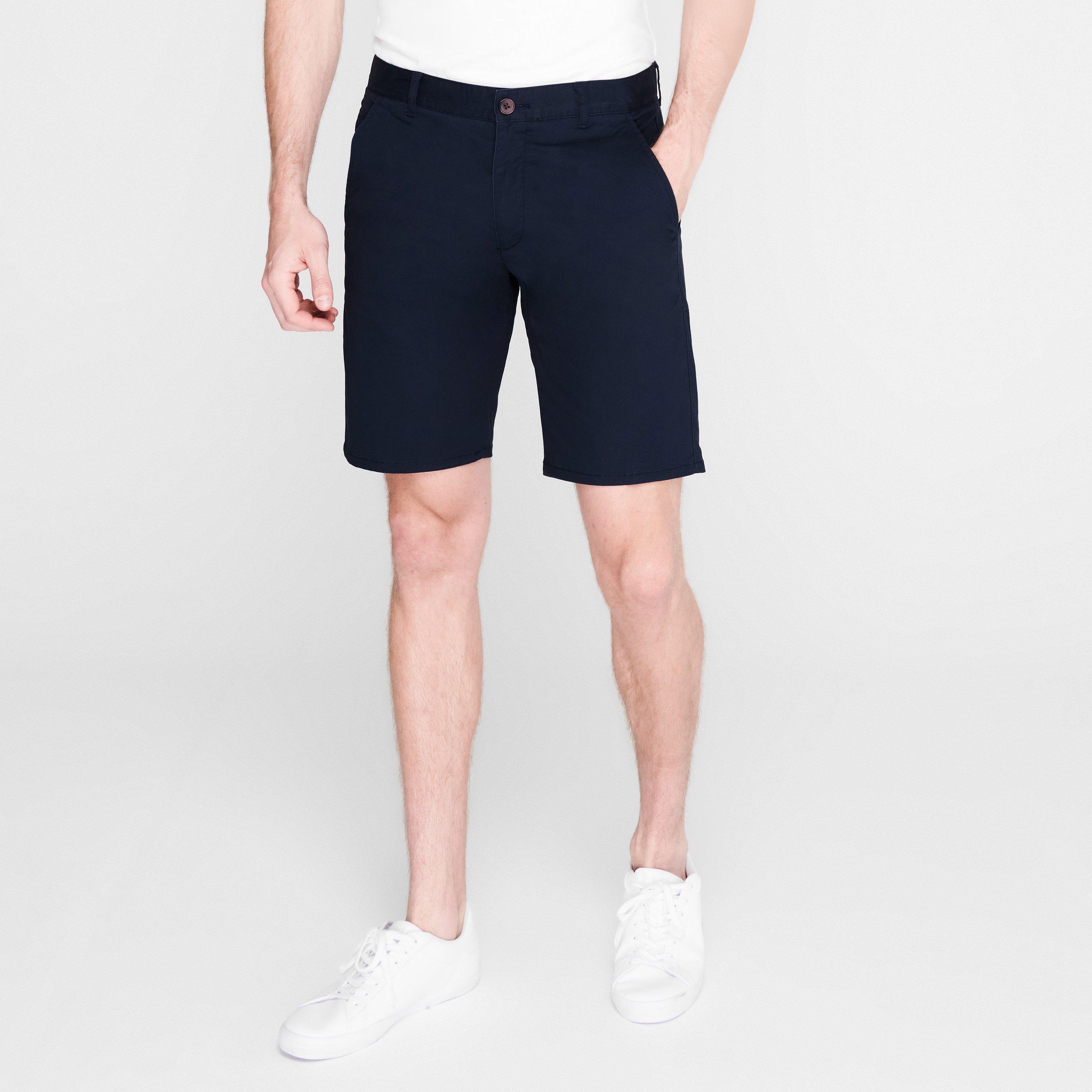 True Navy 412 - Farah - Hawk Chino Shorts - 2