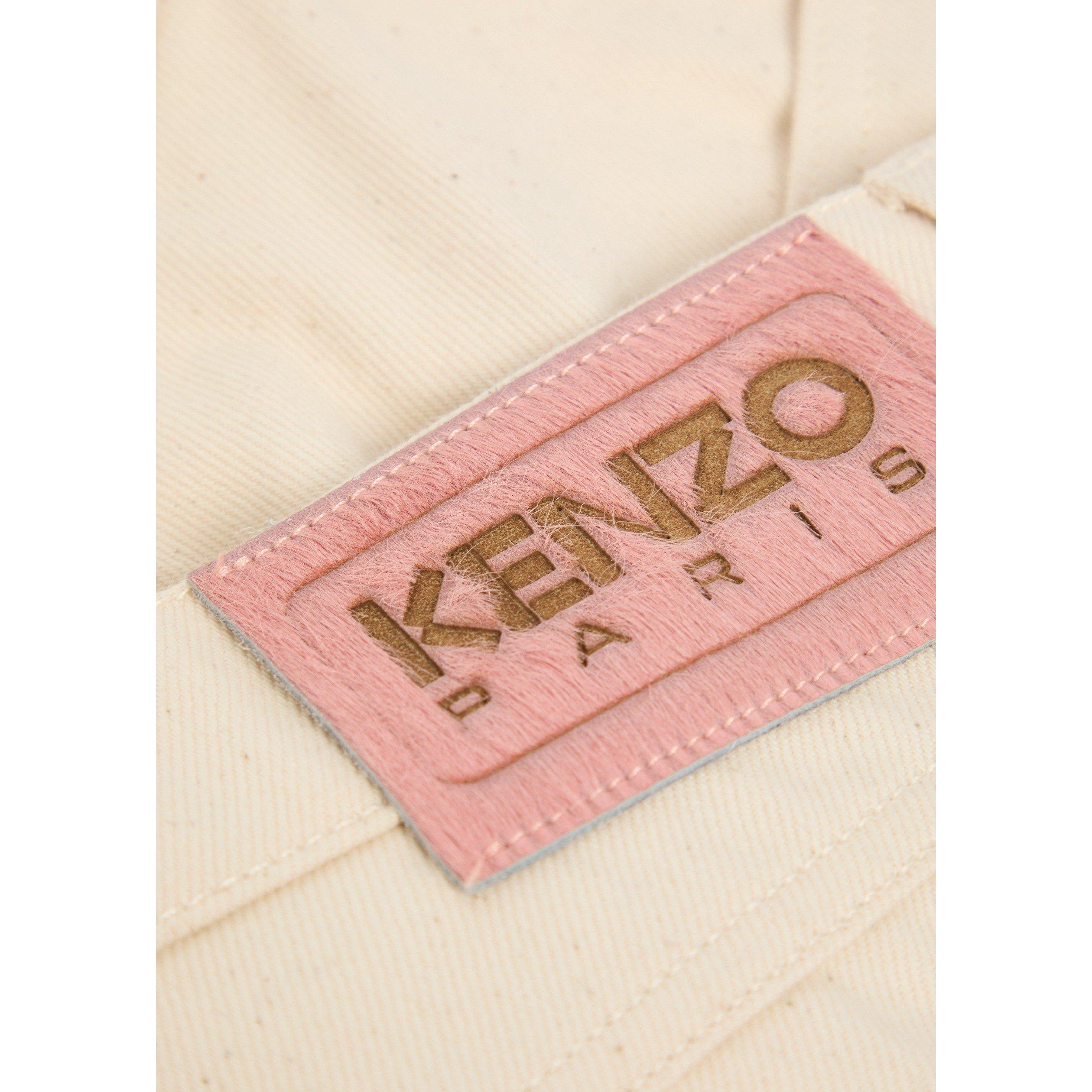 WHITE - Kenzo - KENZO CARGO MONKEY FIT JEANS - 4