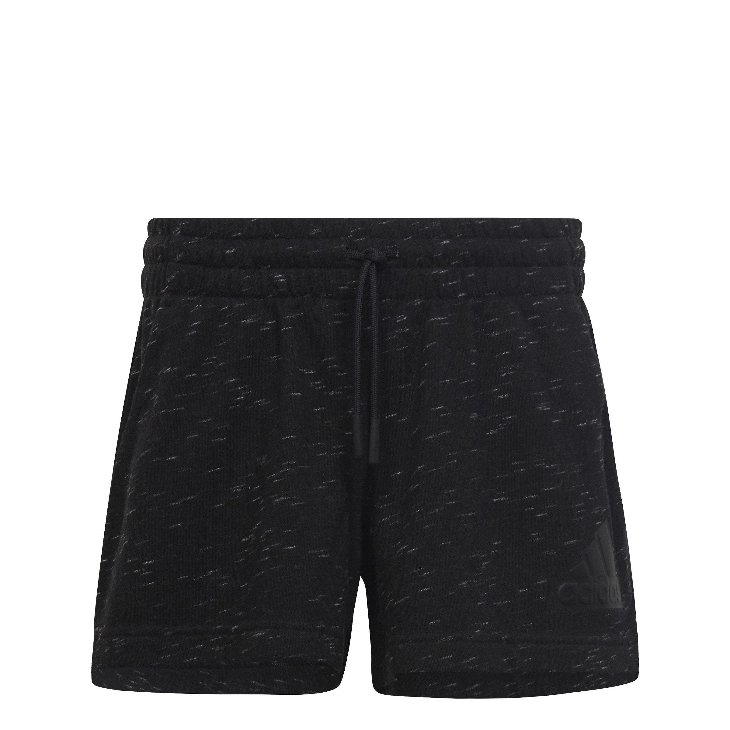 Schwarz Mel/Weiß - adidas - Future Icons Big Logo Shorts Juniors - 1