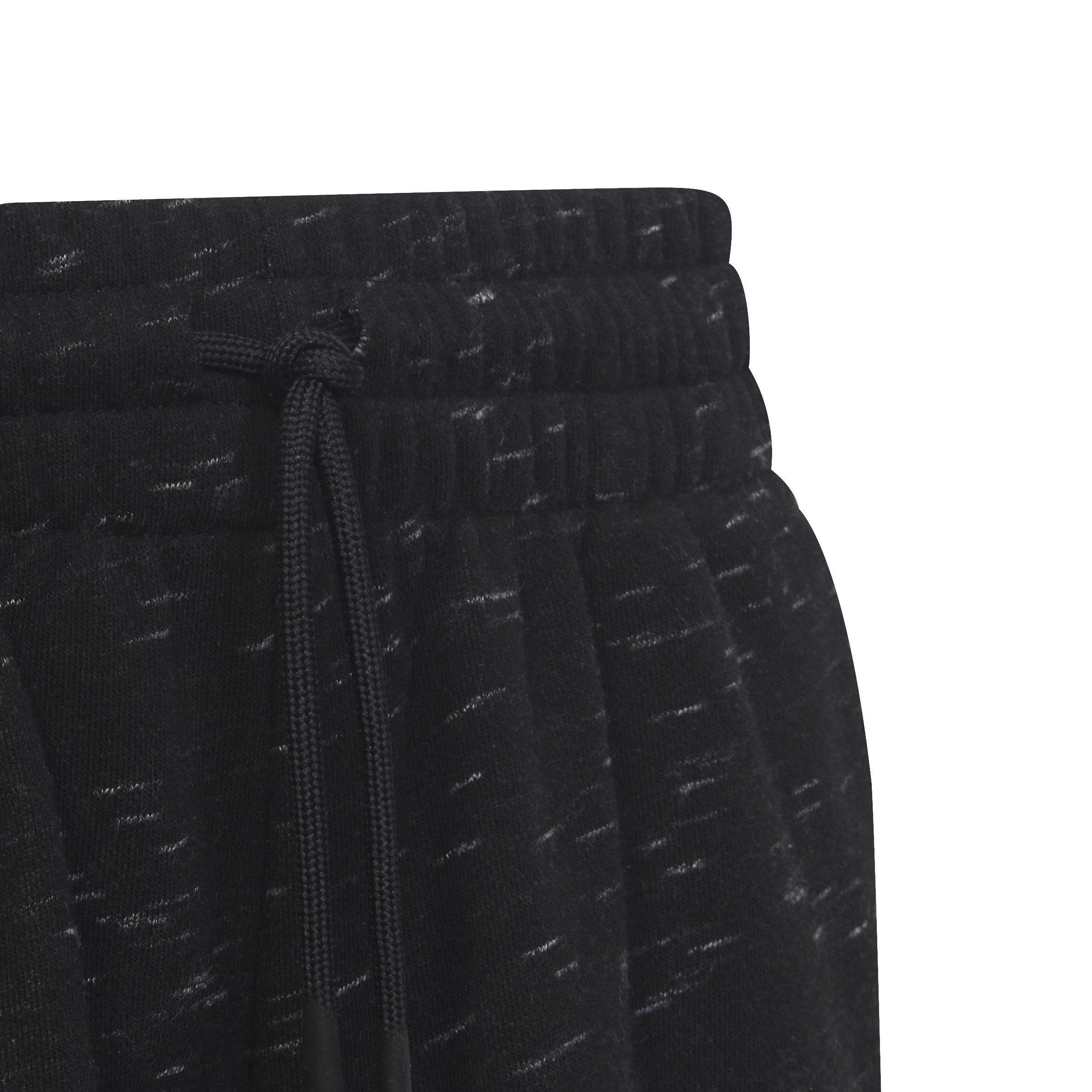 Schwarz Mel/Weiß - adidas - Future Icons Big Logo Shorts Juniors - 5