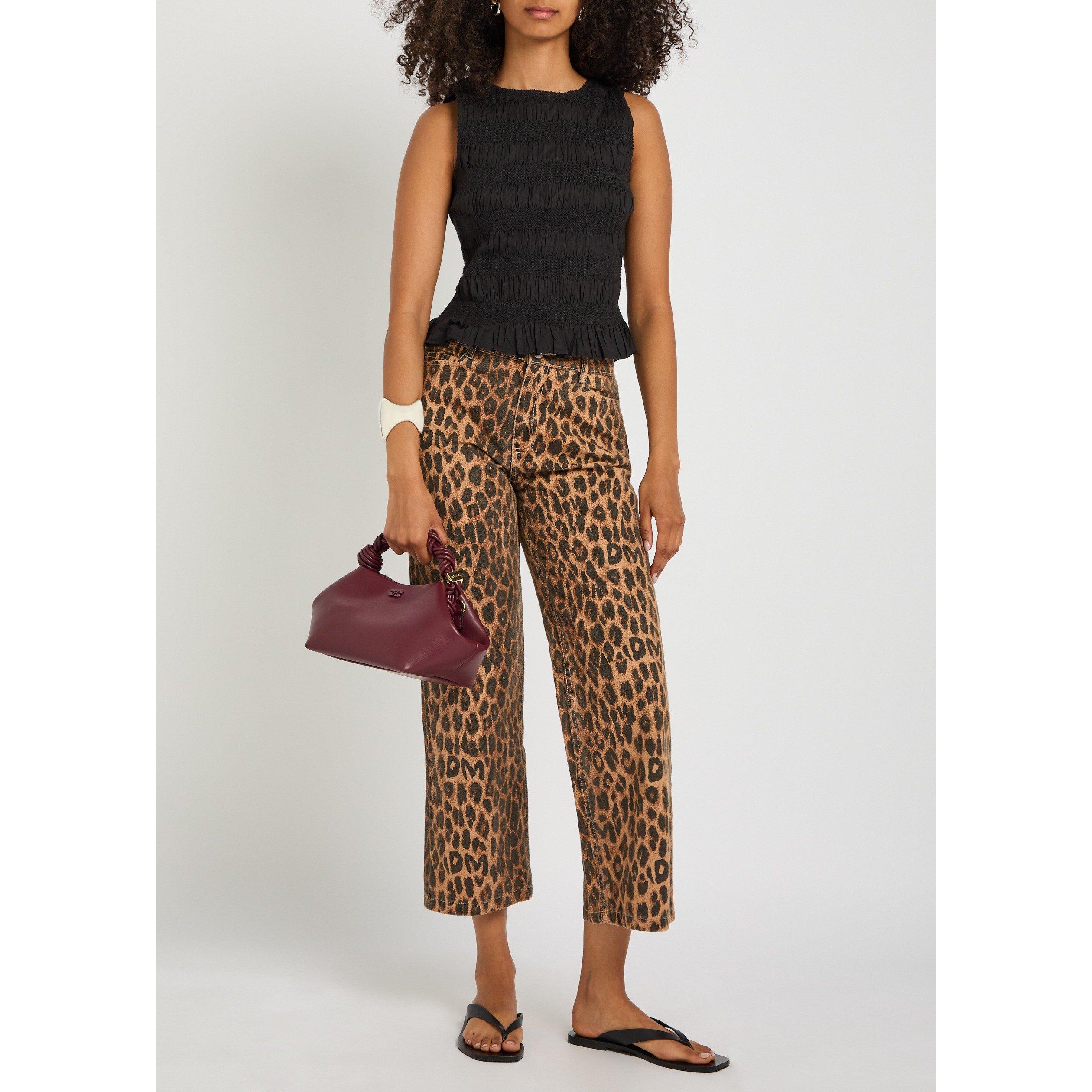 BLACK - Rails - Women's Kane Cotton Crew-Neck Slim-Fit Peplum Top - 5