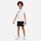 Noir/Blanc - Nike - Dri-FIT Multi+ Big Kids' (Boys') Graphic Training Shorts - 6