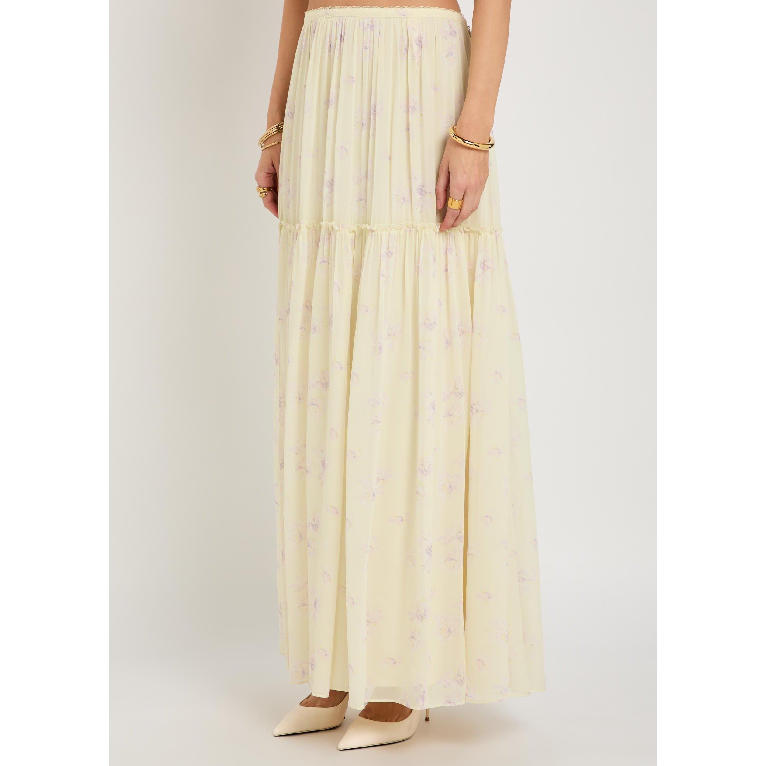 YELLOW - LoveshackFancy - LS POSITANO SKIRT - 3