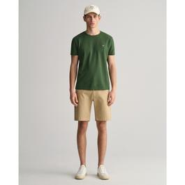 Gant SLIM TWILL SHORTS MARINE 30