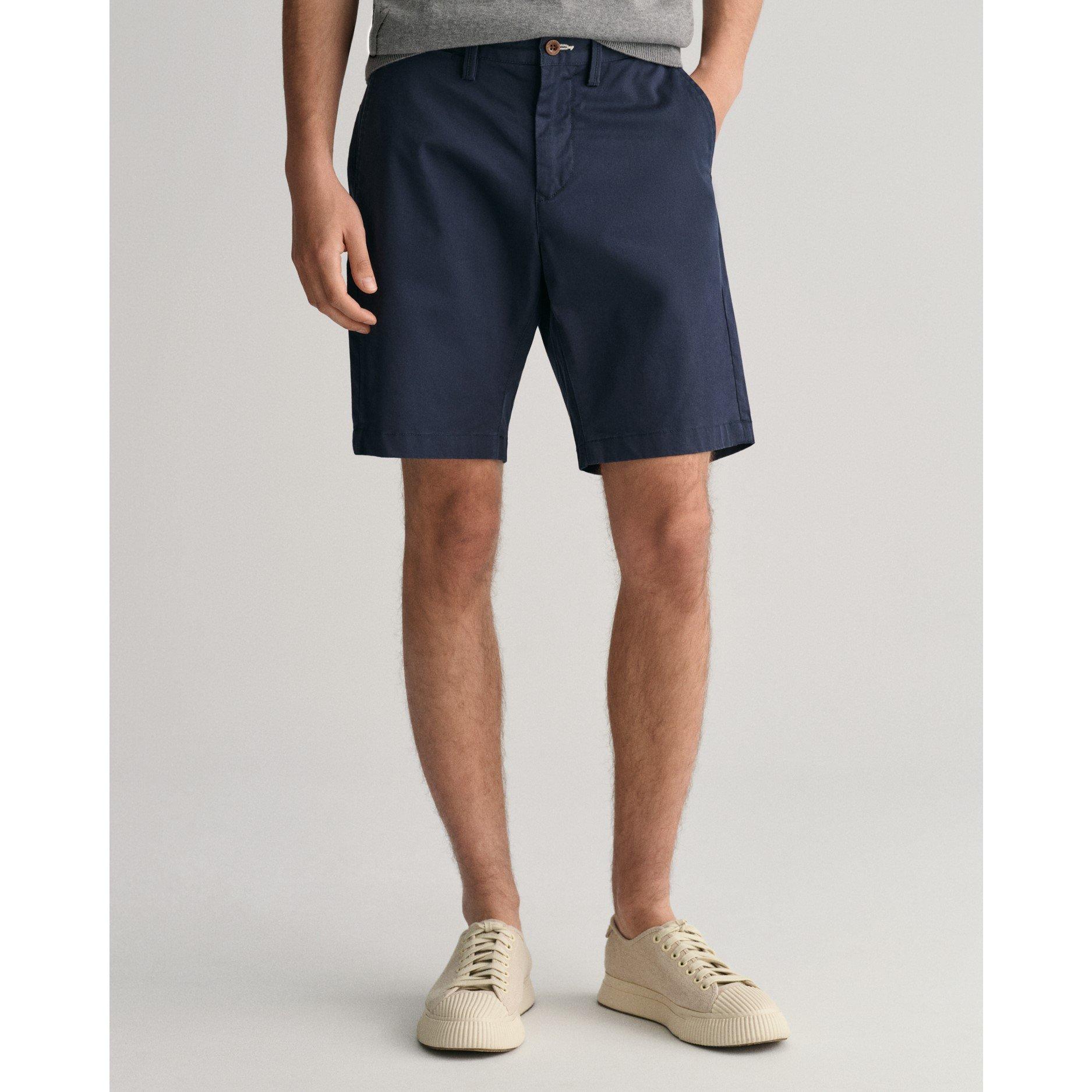 Mornarica - Gant - Slim Fit Twill Shorts - 2