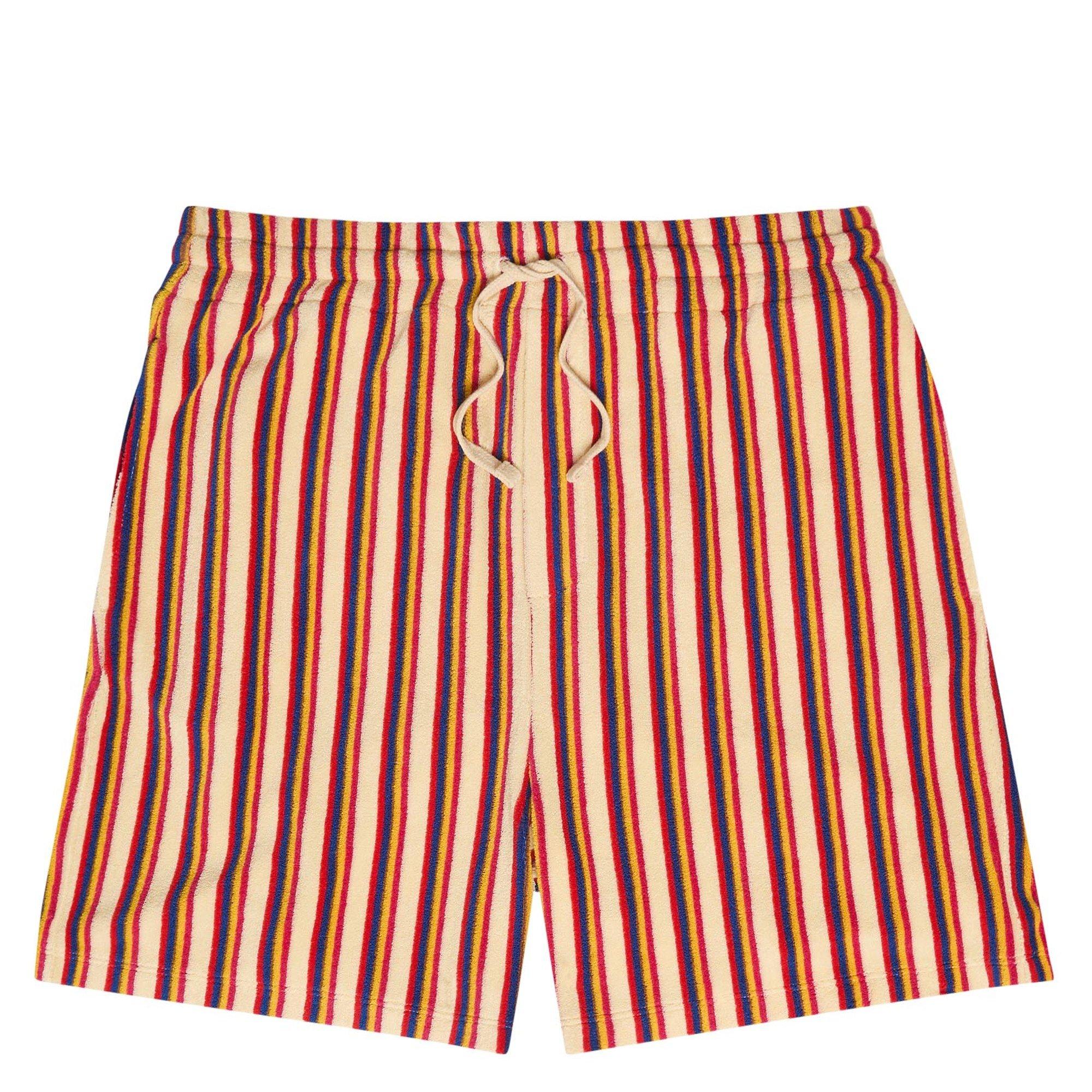 MULTICOLOURED 1 - Valentino - Men's Val Sponge Striped Jogger Shorts - 1