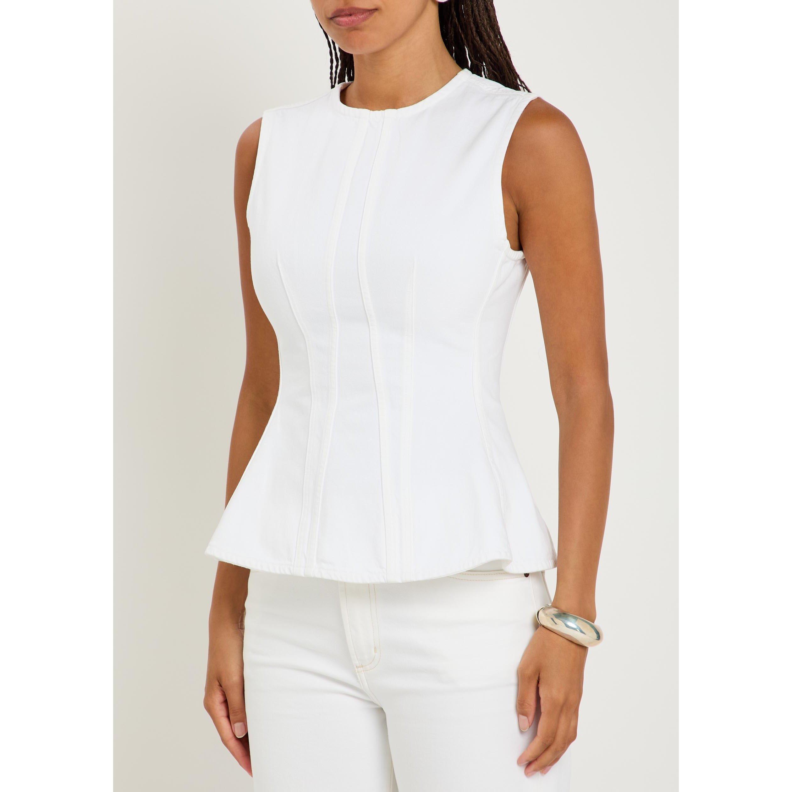 WHITE - Agolde - CORBIN DENIM SHELL IN MARSHMAL - 2
