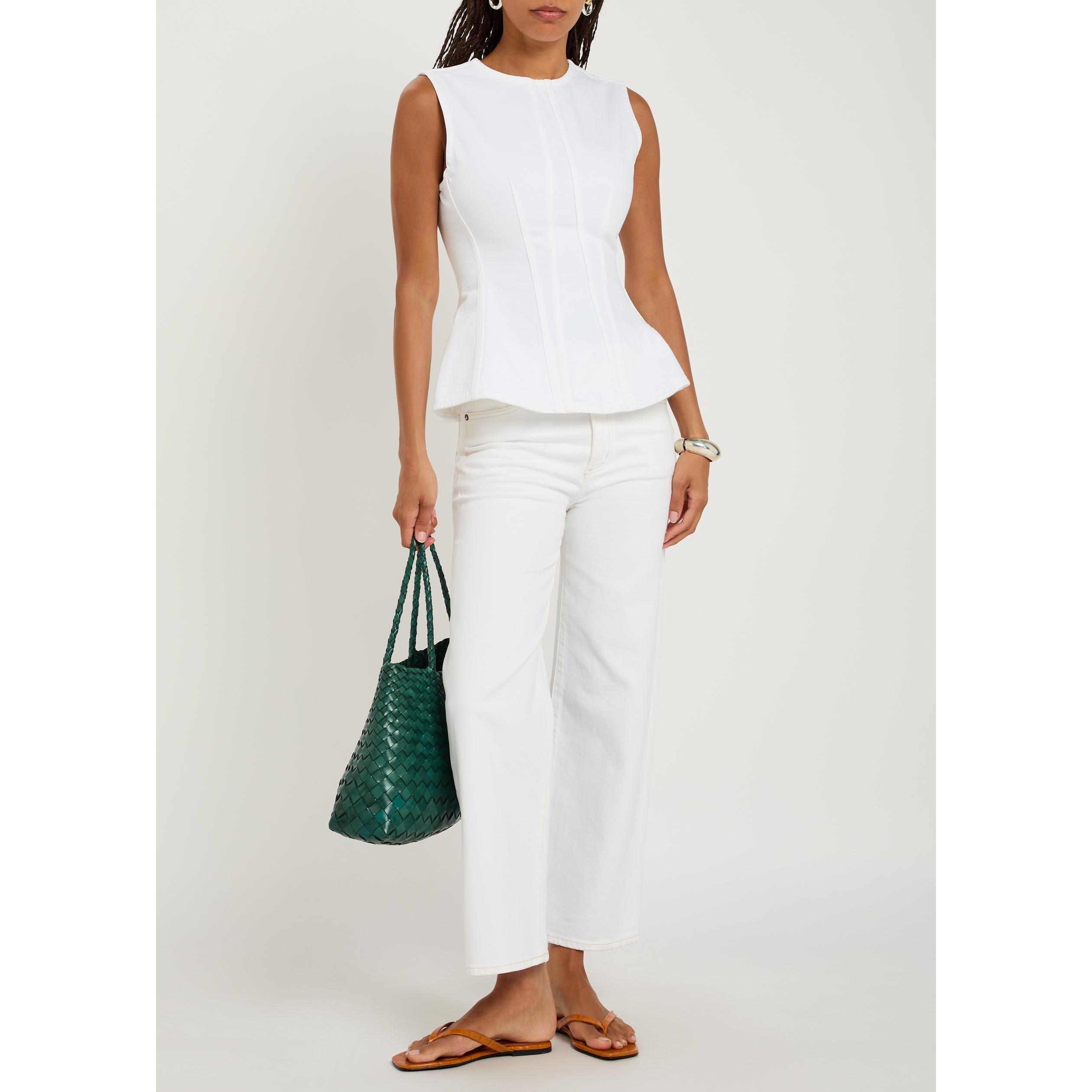 WHITE - Agolde - CORBIN DENIM SHELL IN MARSHMAL - 5