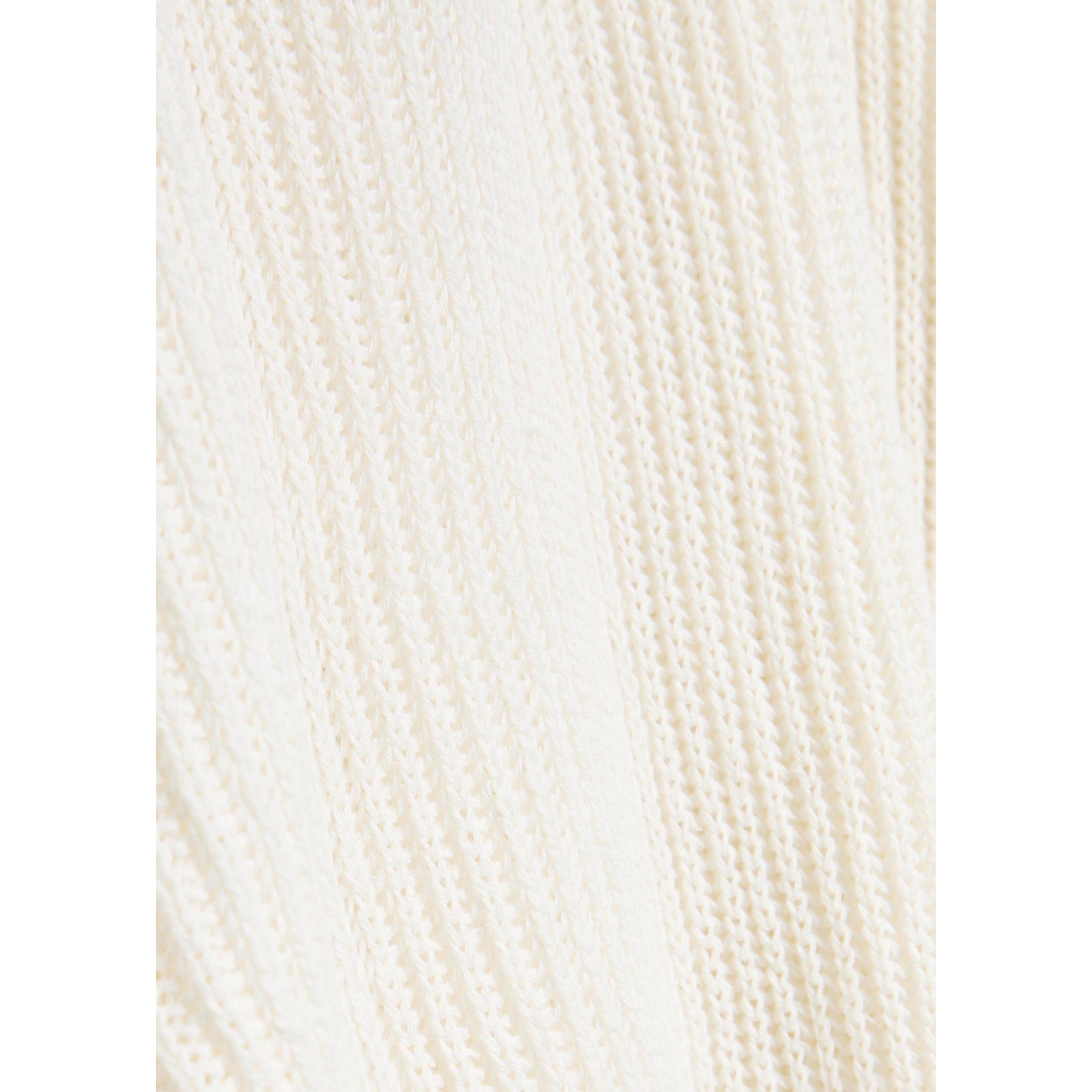 OFF WHITE - Another Tomorrow - DRAPED CREW KNIT - 4
