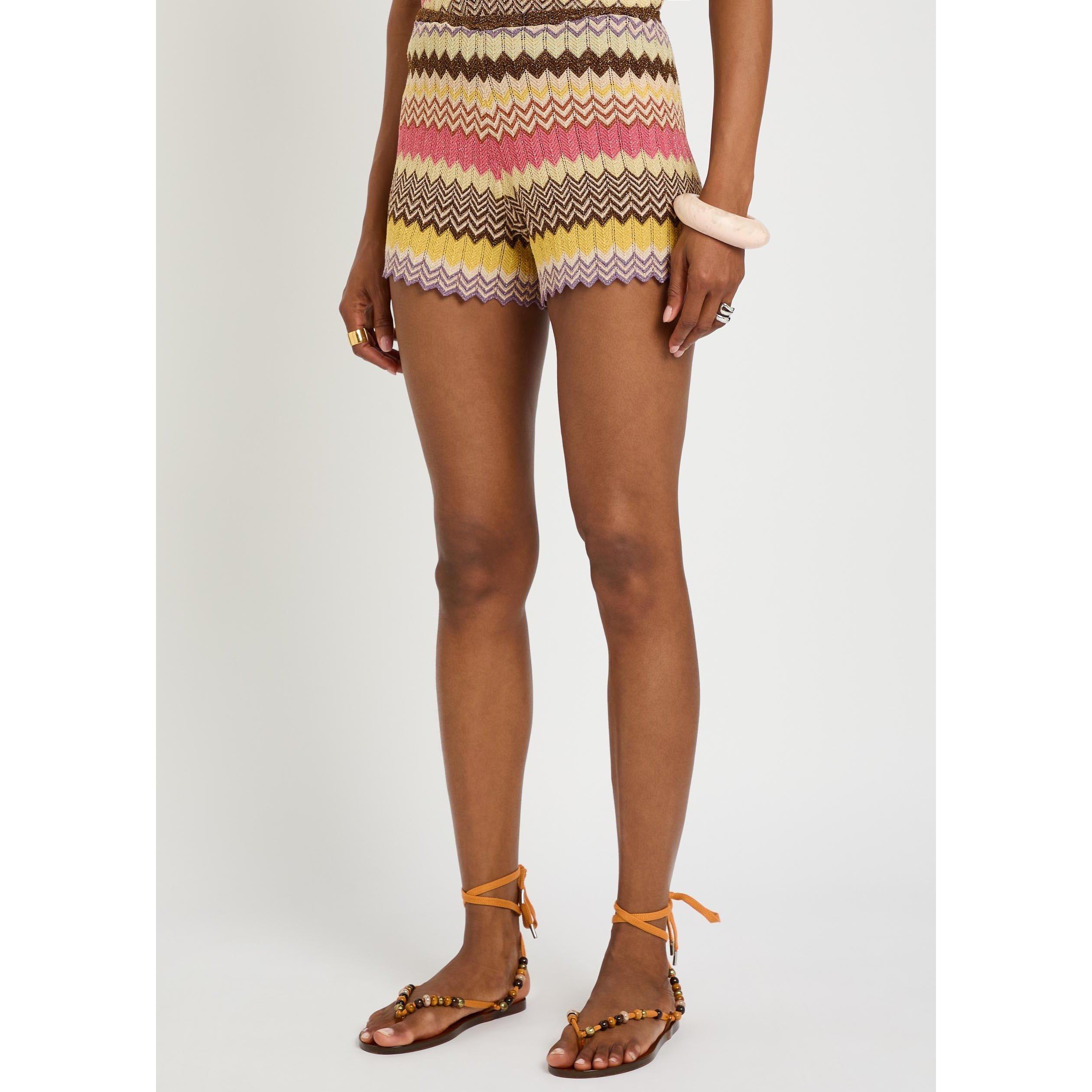 STRIPE - Faithfull The Brand - Women's Raya Slim-Fit Knitted Shorts - 2