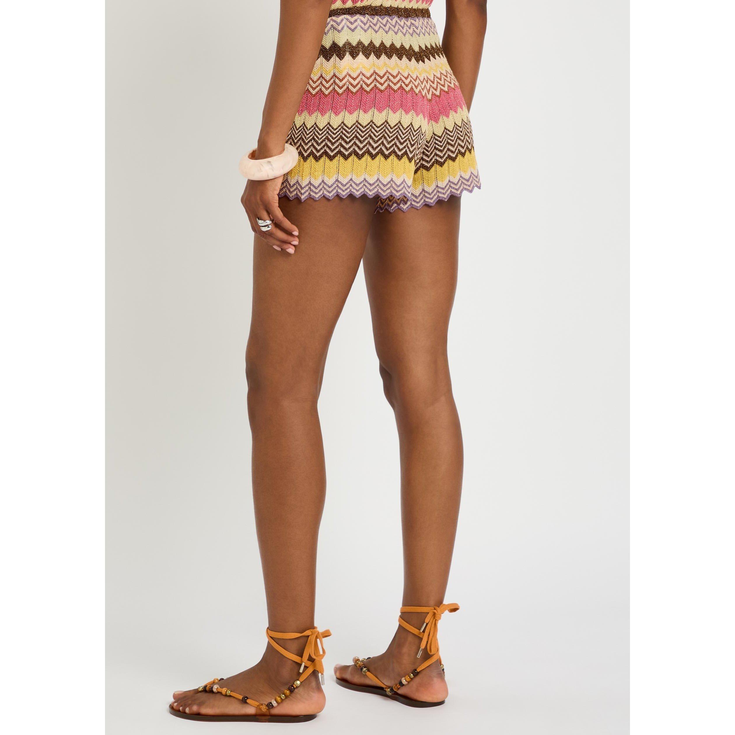 STRIPE - Faithfull The Brand - Women's Raya Slim-Fit Knitted Shorts - 3