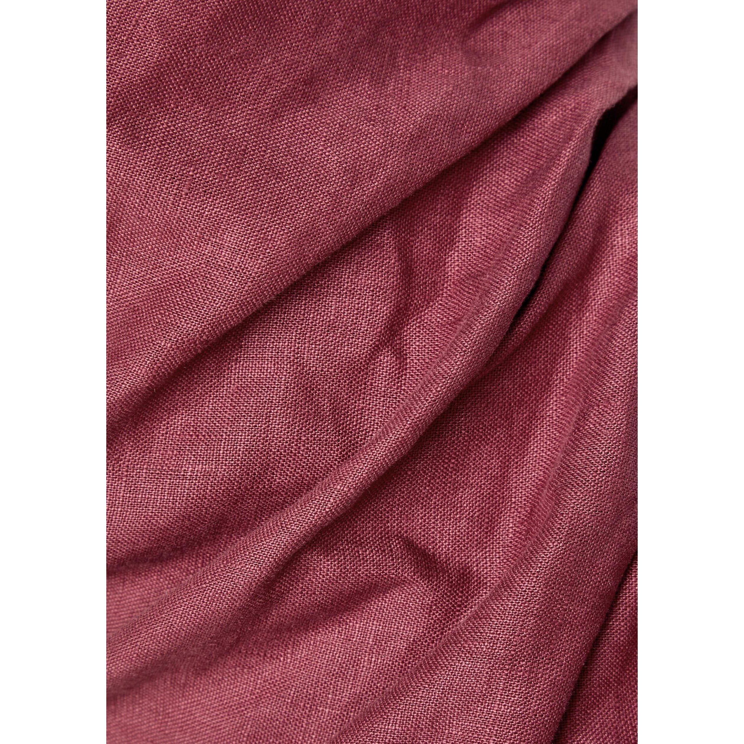 DARK PINK - Faithfull The Brand - Women's Nera Linen Bandeau Top - 4