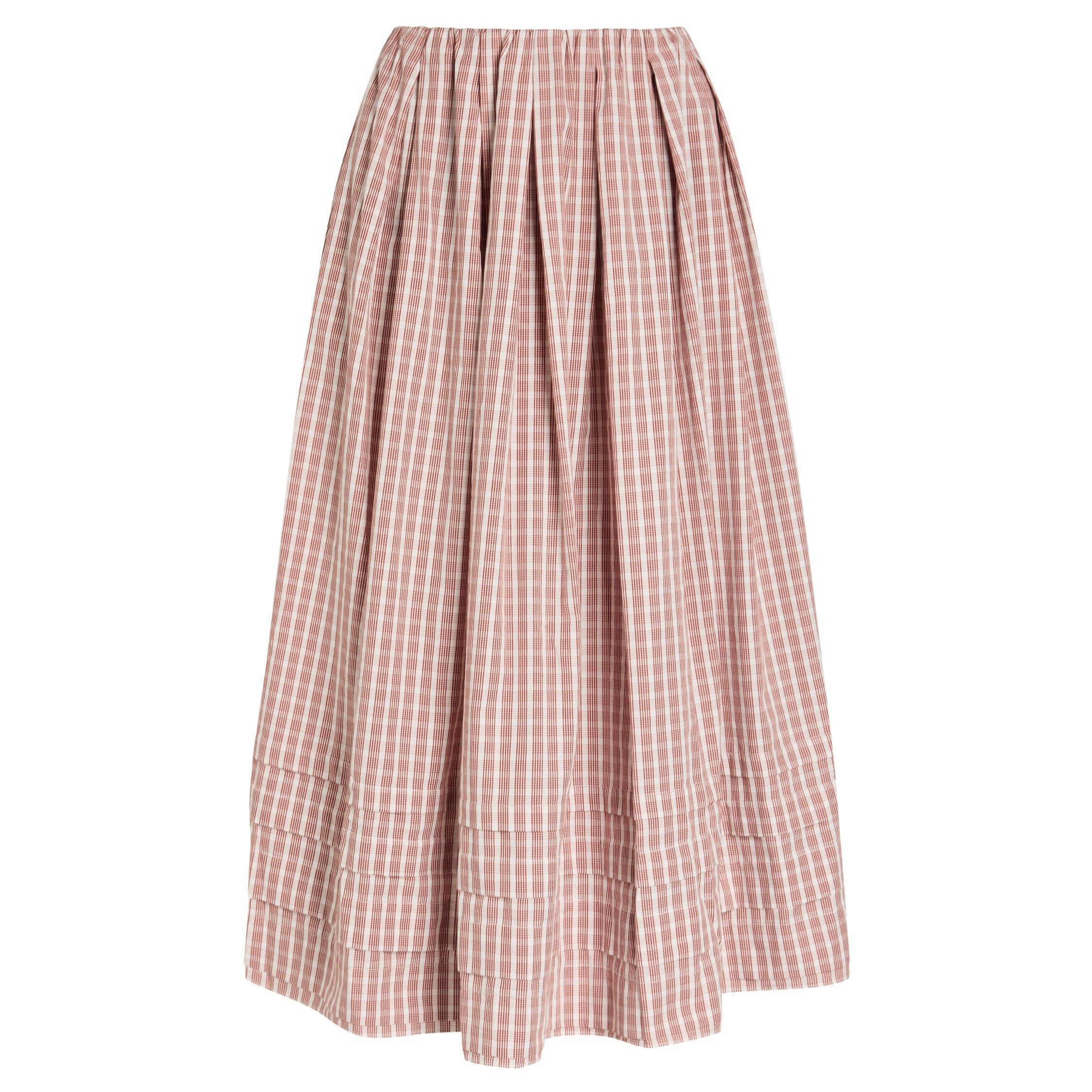 RED AND WHITE - Faithfull The Brand - CALES SKIRT