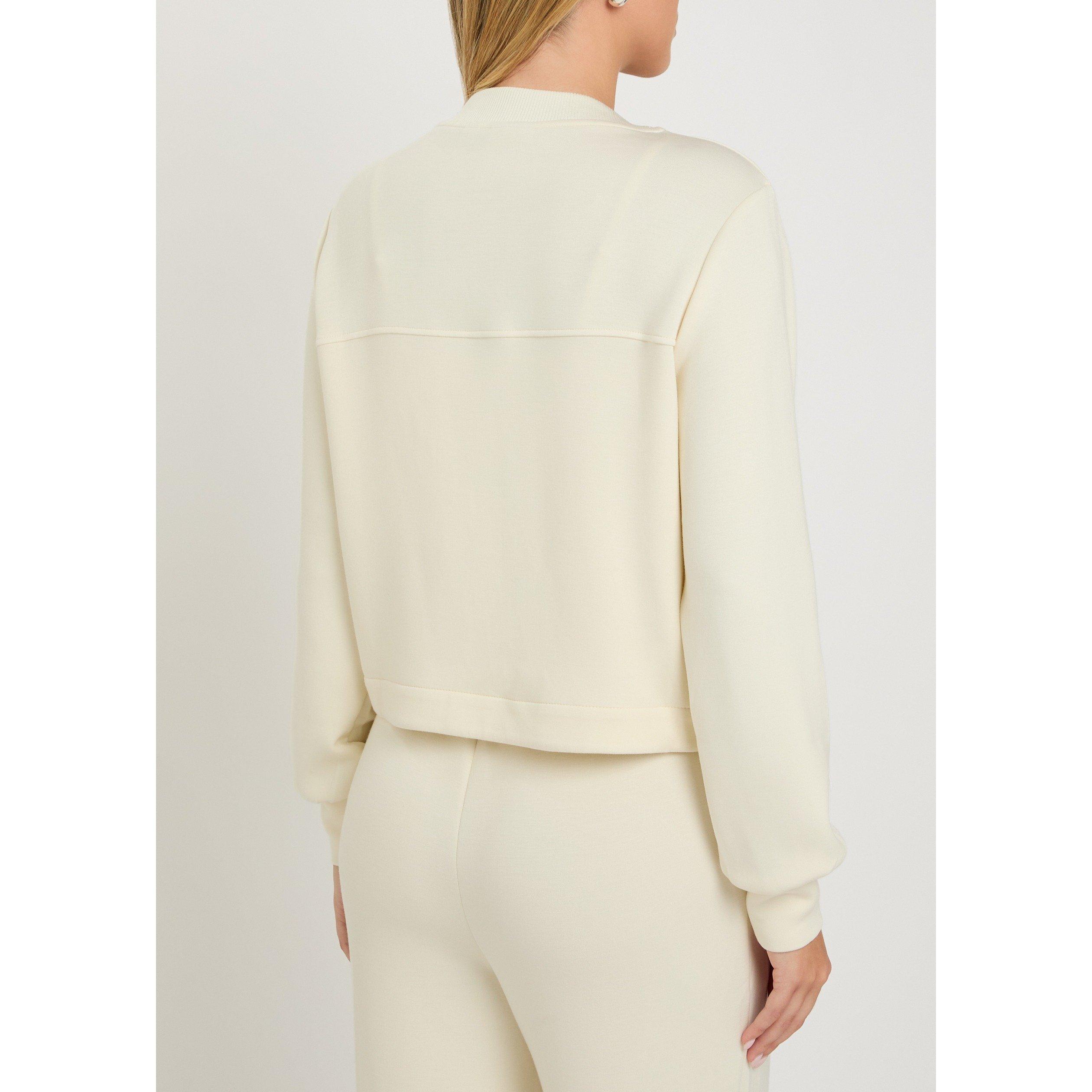 CREAM - Varley - HARTWELL BUTTON THROUGH SWEAT - 3