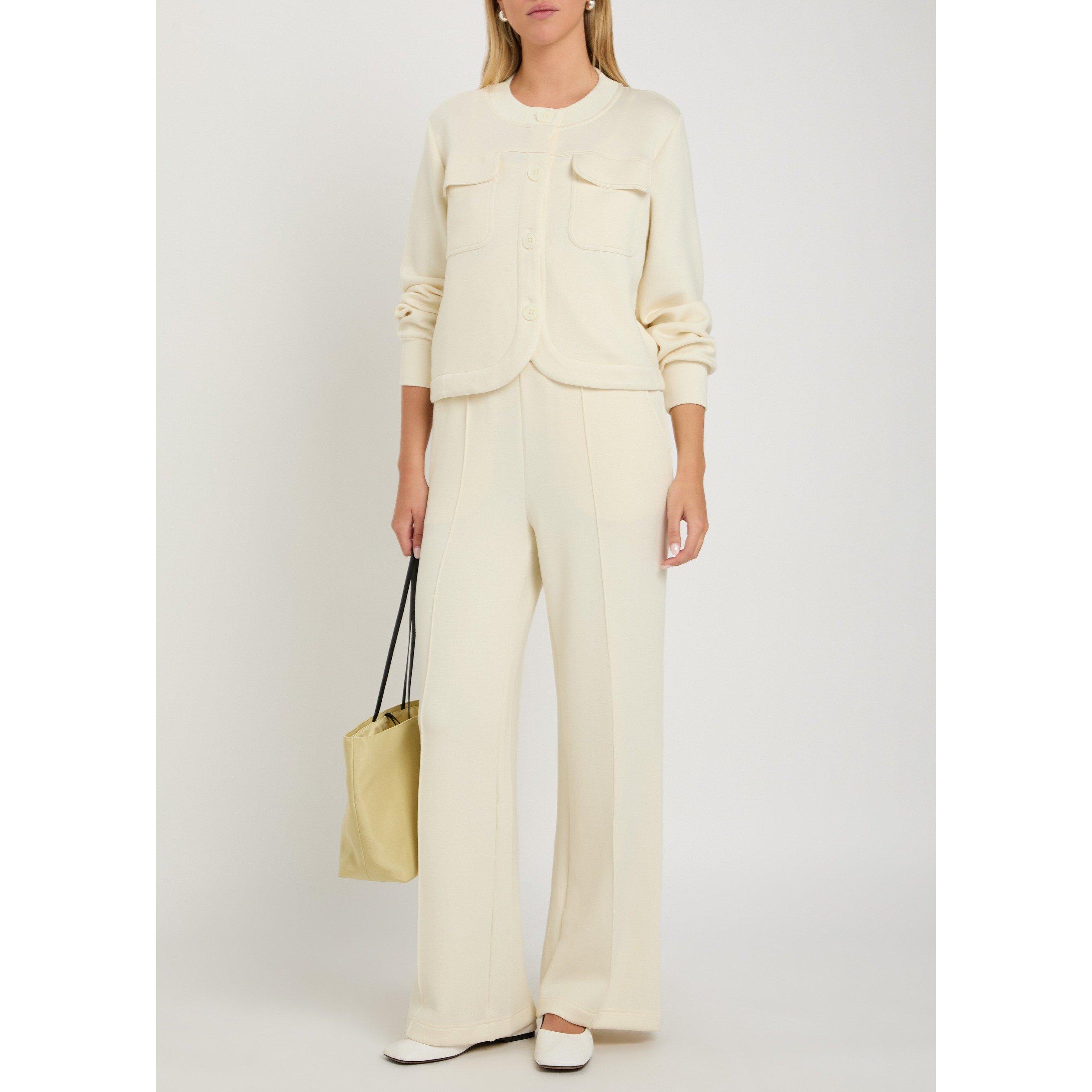 CREAM - Varley - HARTWELL BUTTON THROUGH SWEAT - 5