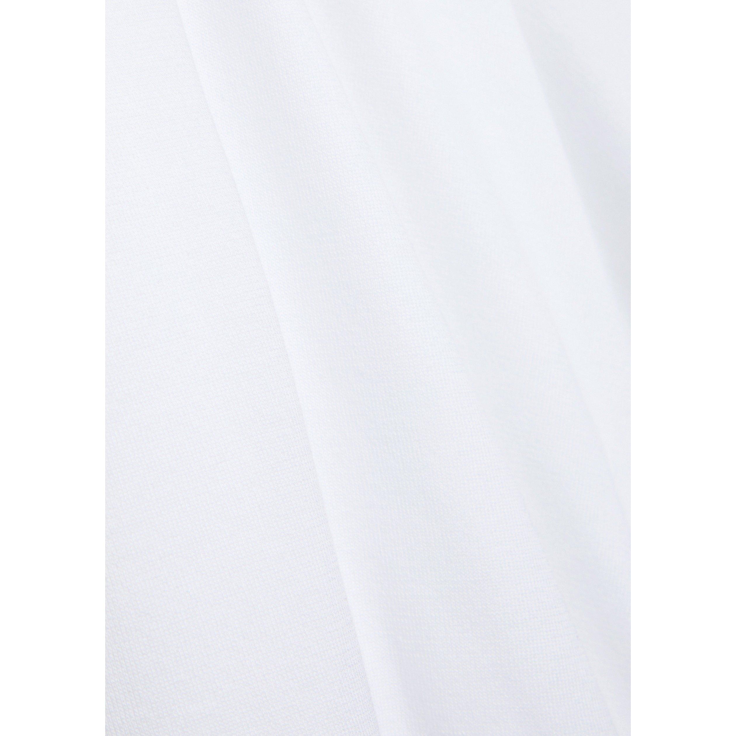 WHITE - John Smedley - Men's Lorca Cotton Short-Sleeve Knitted T-Shirt - 4