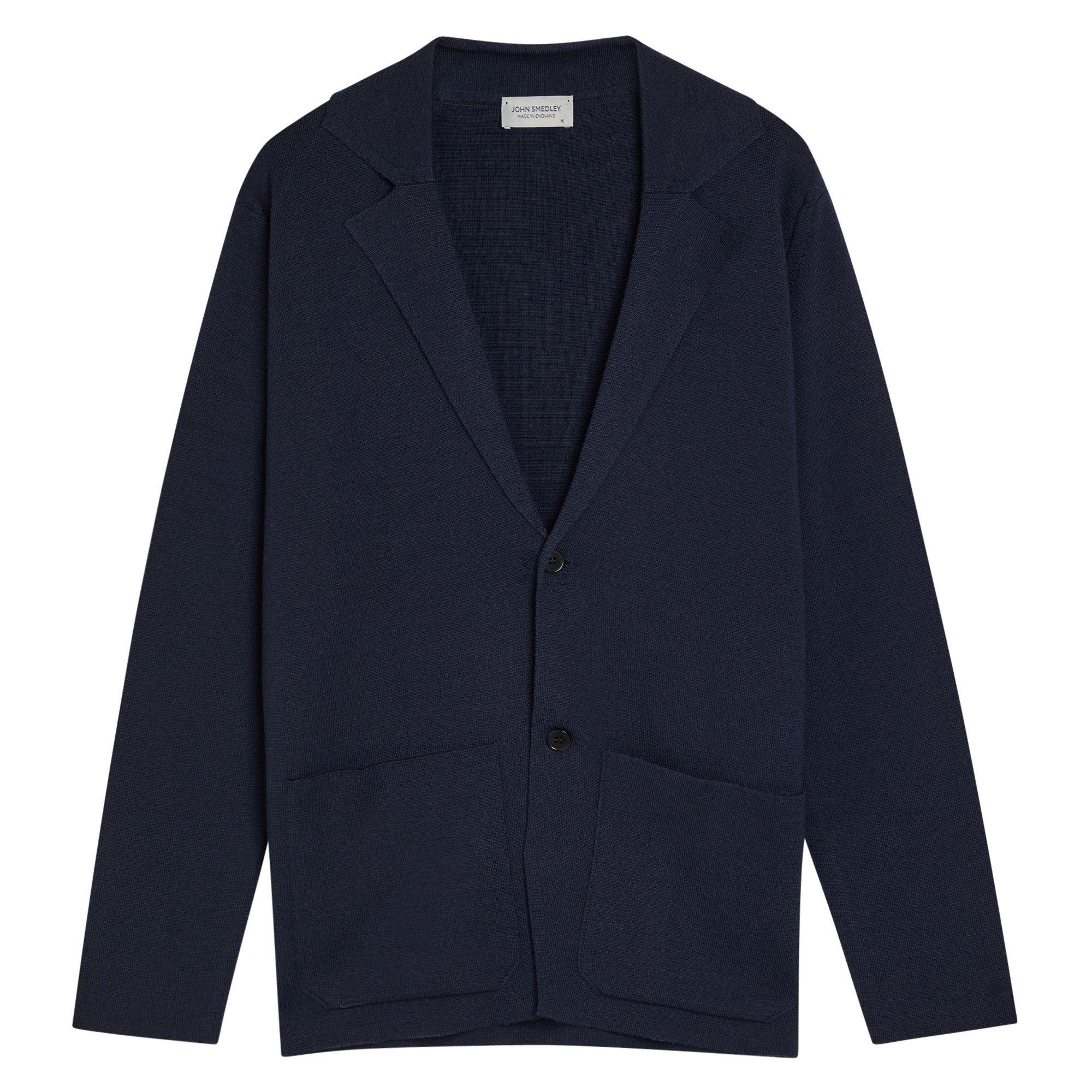 NAVY - John Smedley - SMEDLEY NARAH JKT