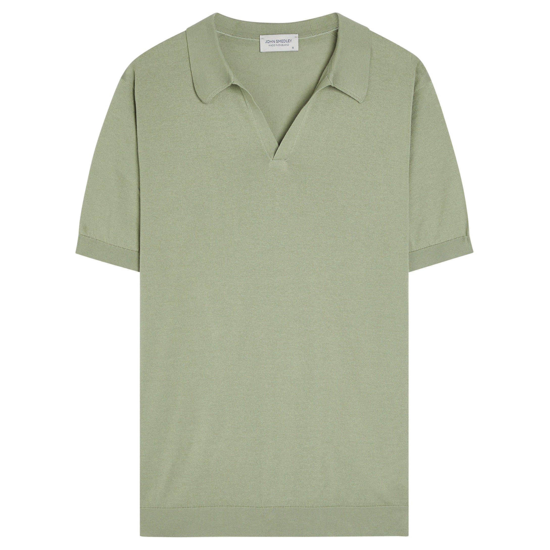 OLIVE - John Smedley - SMEDLEY NOAH CMP CLR POLOSS