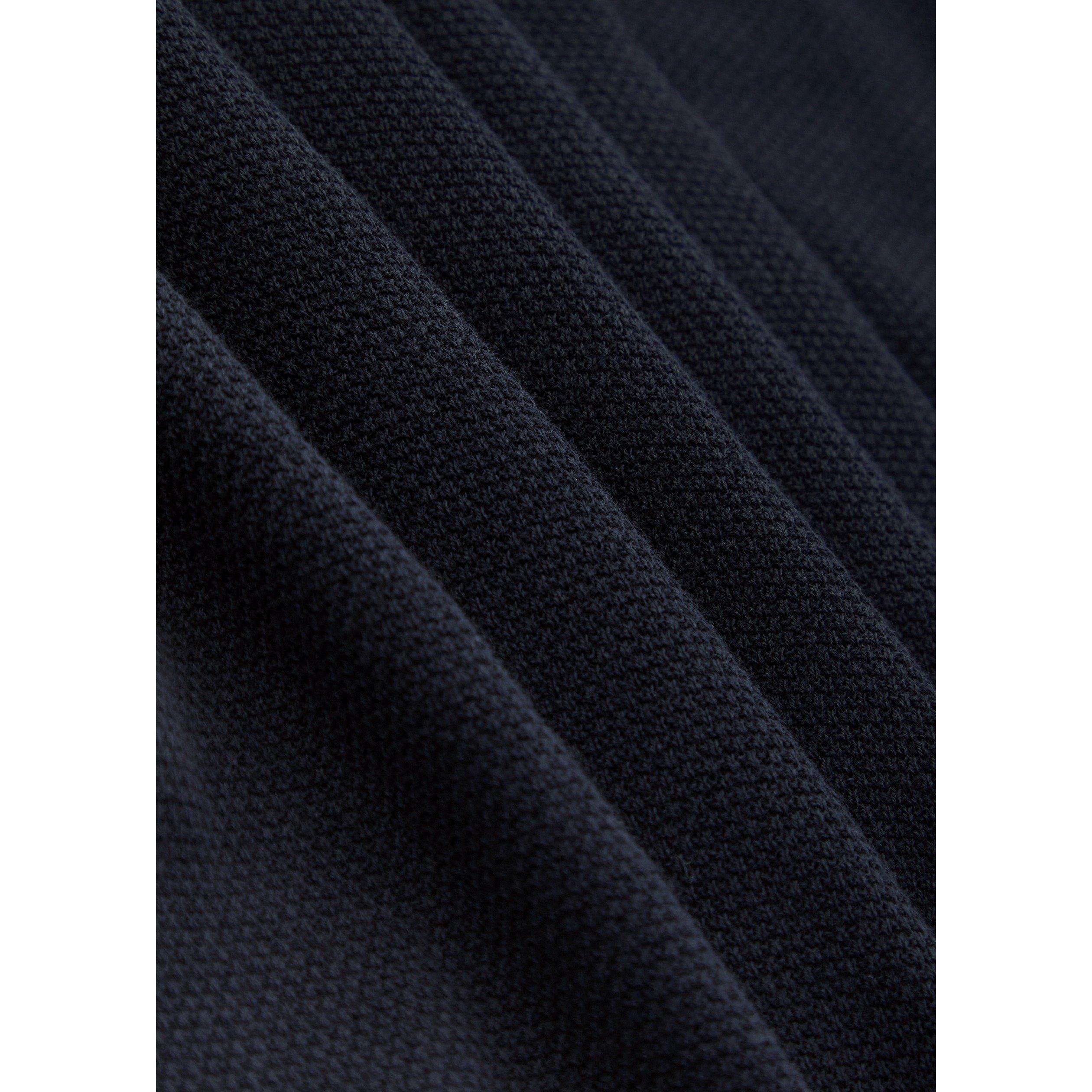 NAVY - John Smedley - Men's Park Cotton Short-Sleeve Slim-Fit Knitted T-Shirt - 4
