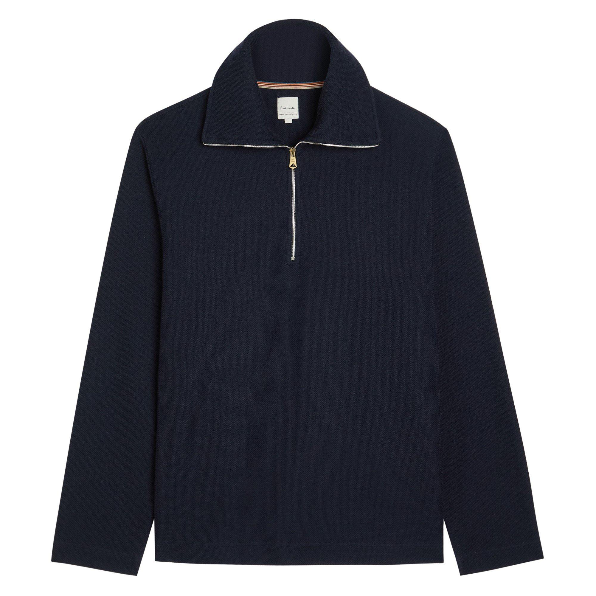NAVY - Paul Smith - PS LS ZIP SWEATSHIRT - 1