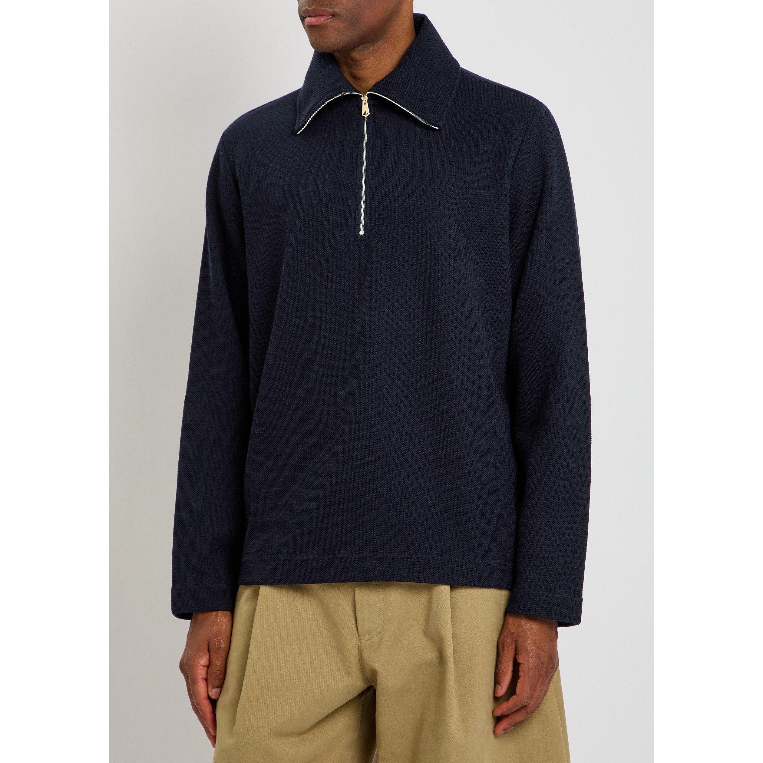 NAVY - Paul Smith - PS LS ZIP SWEATSHIRT - 2