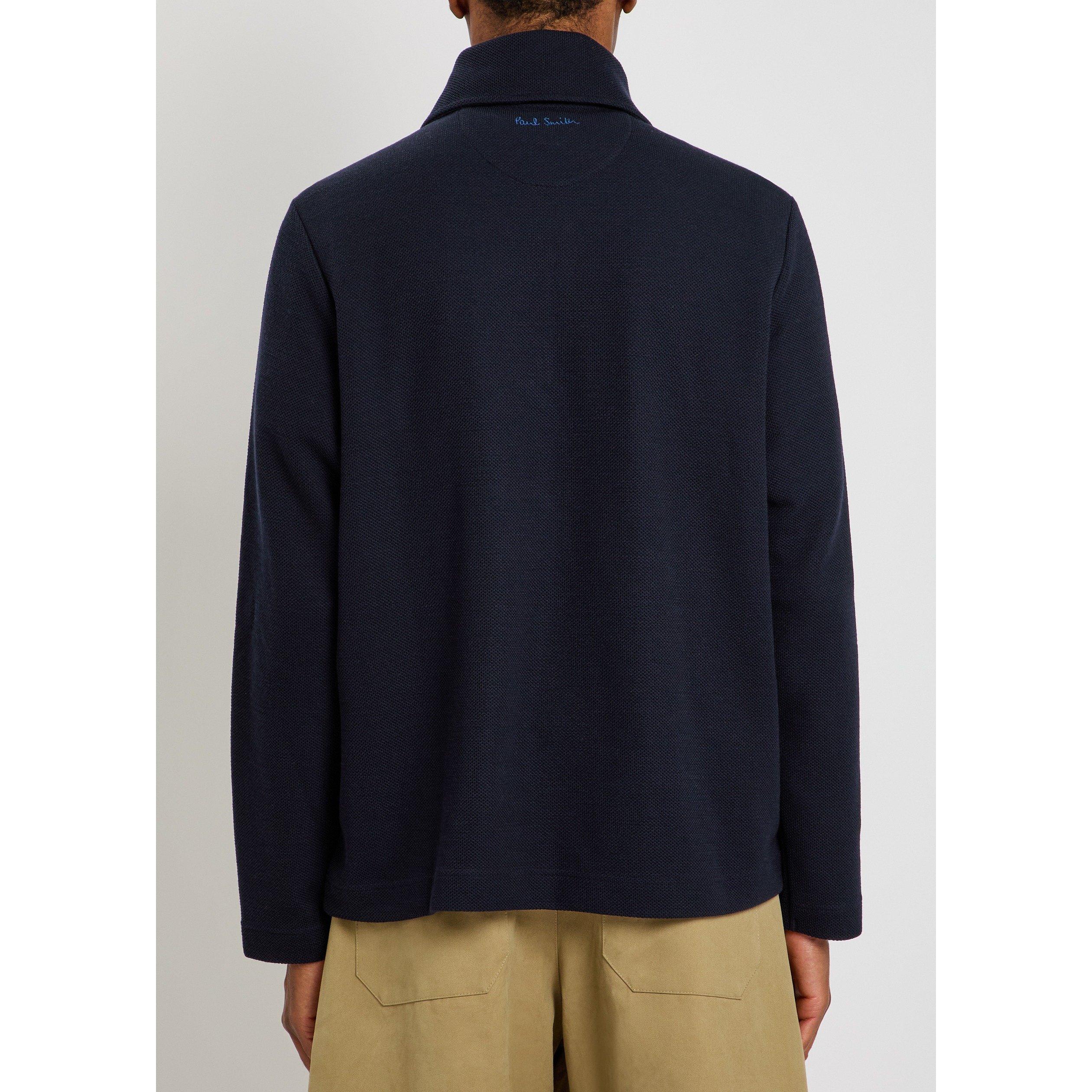 NAVY - Paul Smith - PS LS ZIP SWEATSHIRT - 3
