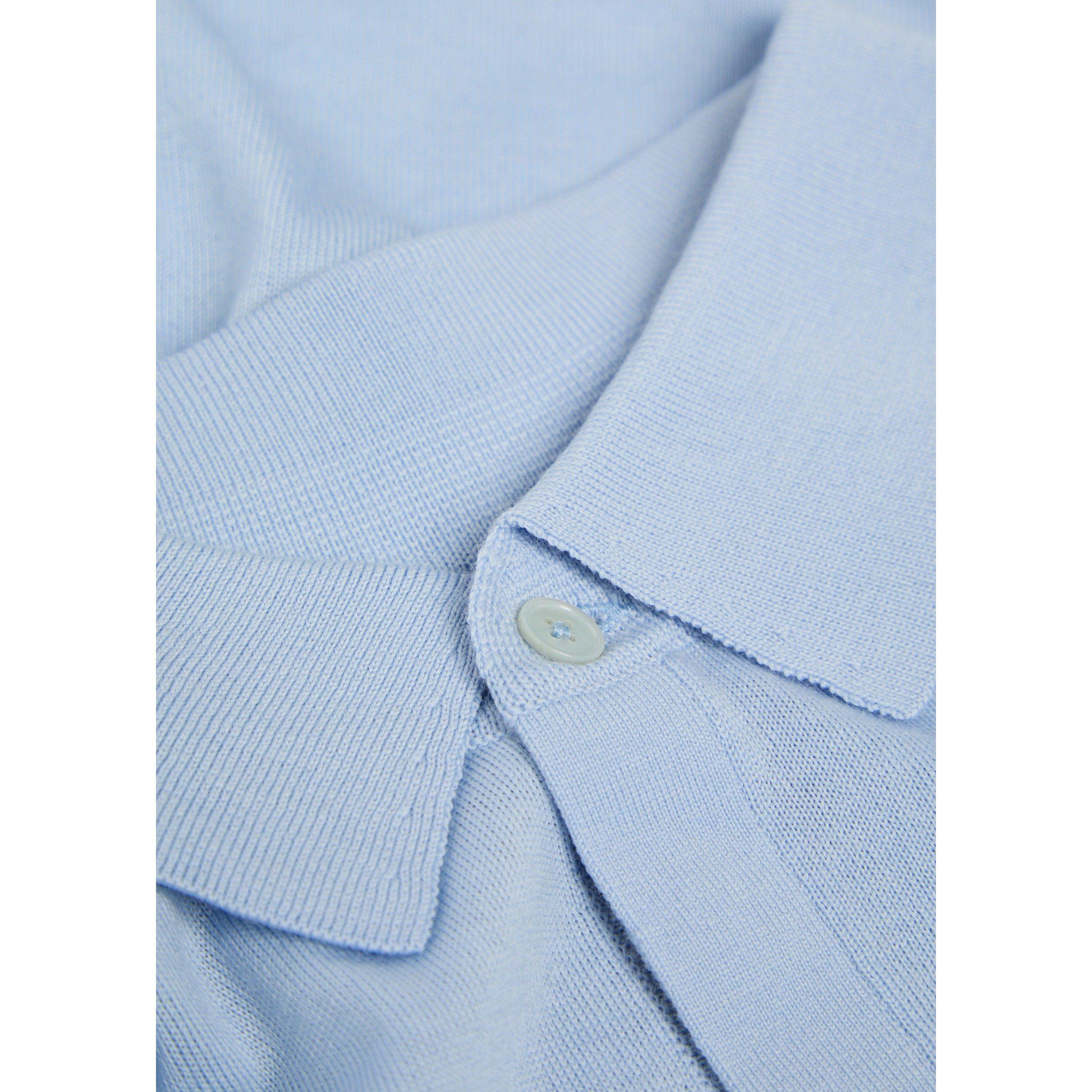 LIGHT BLUE - Paul Smith - PS SS POLO SHIRT - 4
