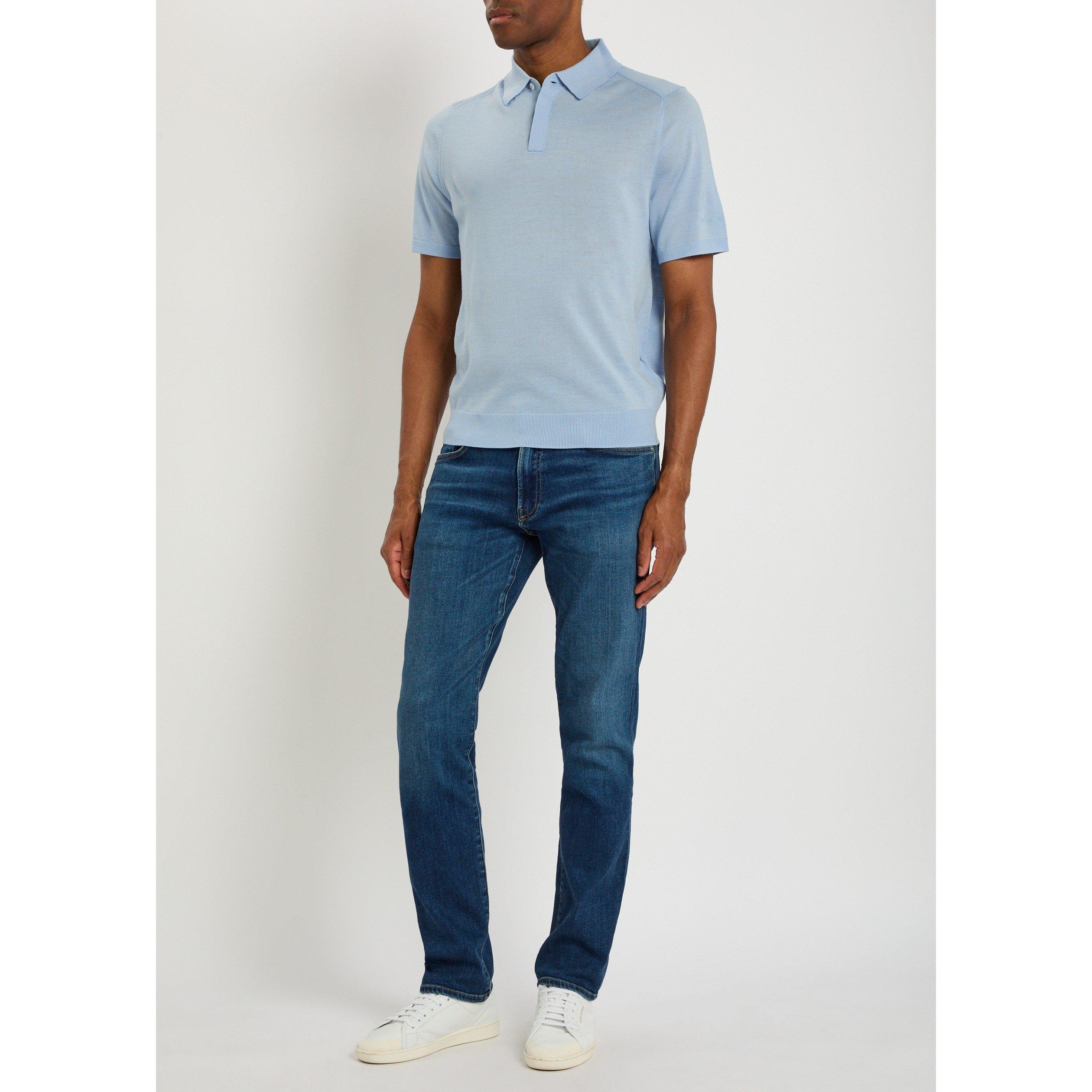 LIGHT BLUE - Paul Smith - PS SS POLO SHIRT - 5