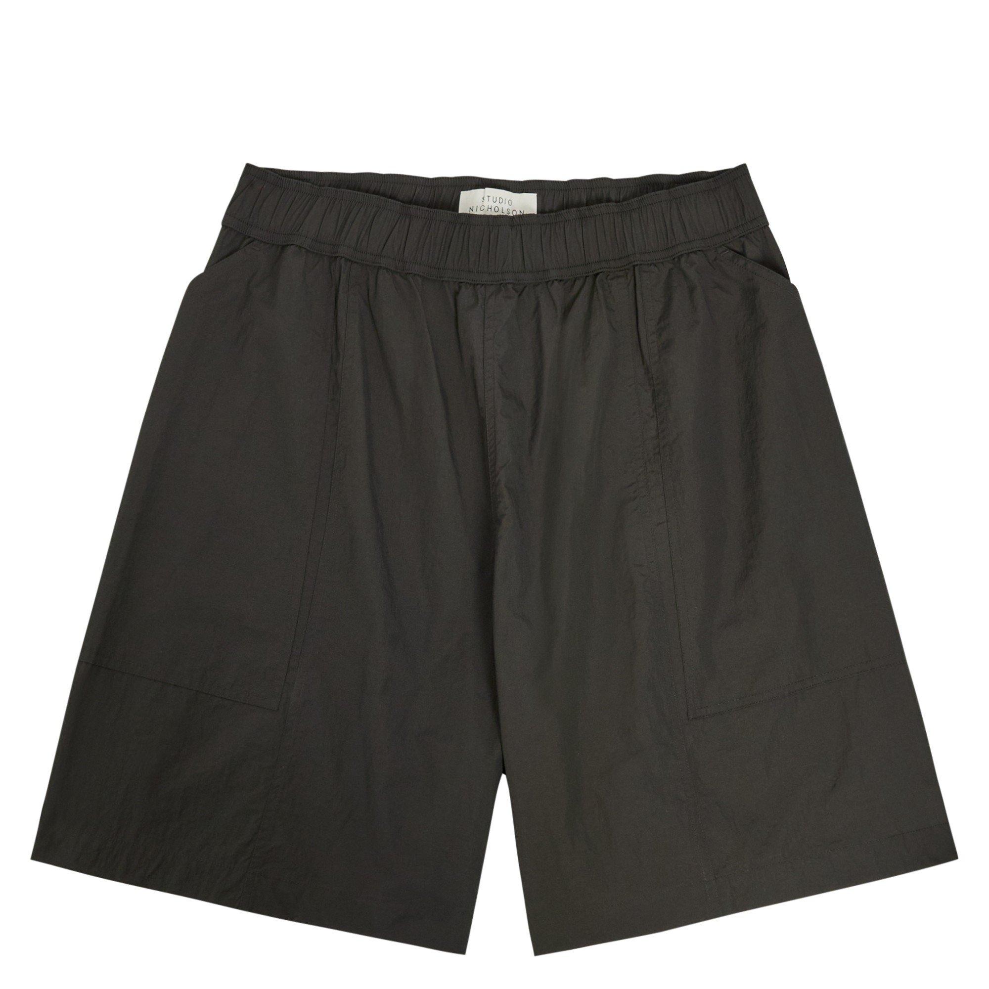 CHARCOAL - Studio Nicholson - Men's SN Tech Woven Shorts - 1