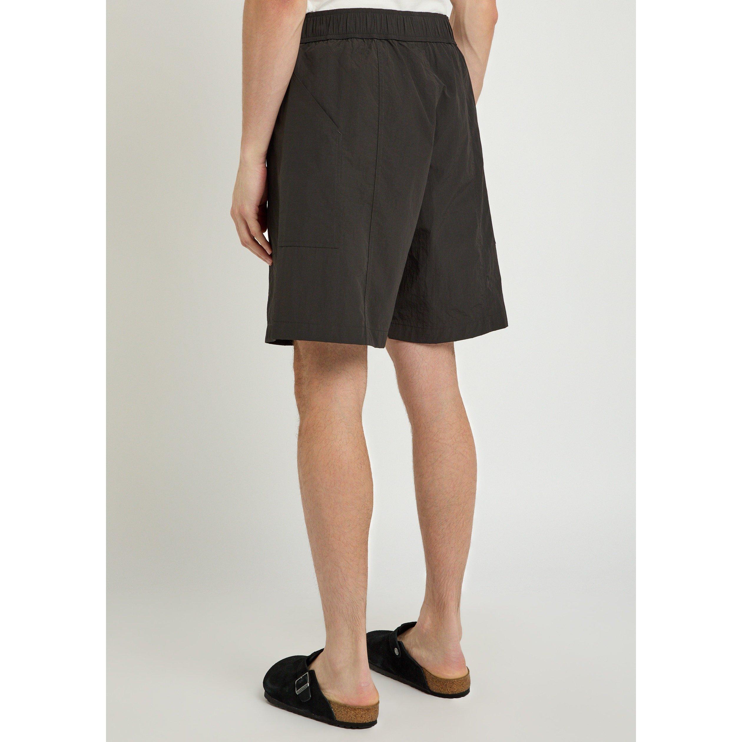 CHARCOAL - Studio Nicholson - Men's SN Tech Woven Shorts - 3