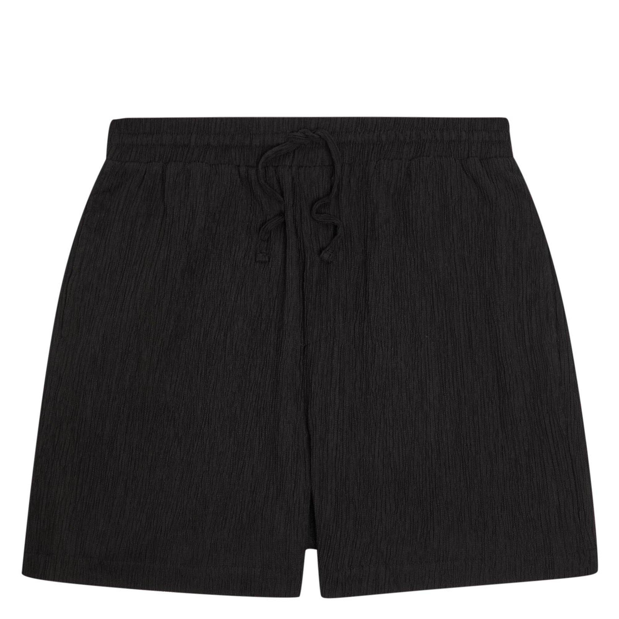 BLACK - Raith - RAITH SILVANO CRINKLED SHORT