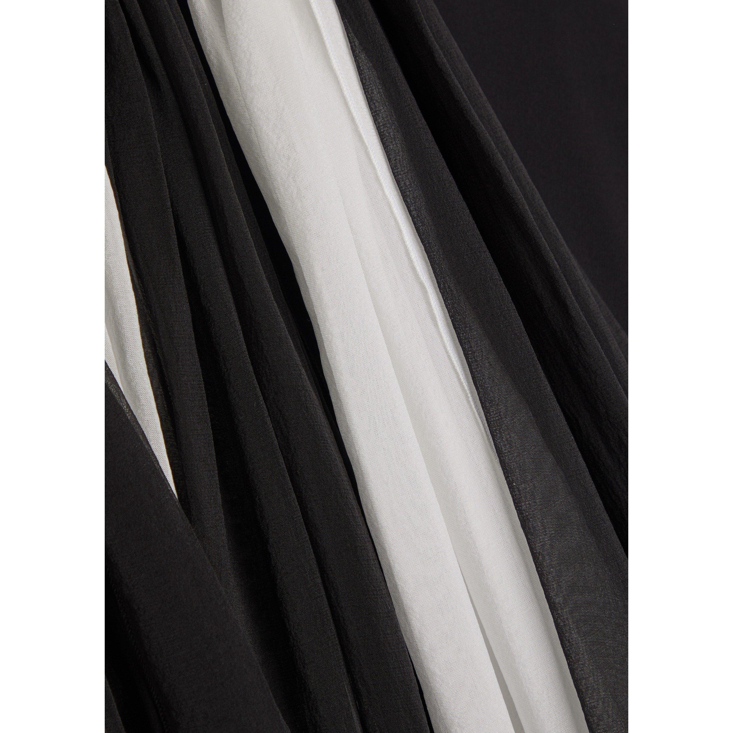 BLACK AND WHITE - Nensi Dojaka - CARNATION LONG SKIRT - 4