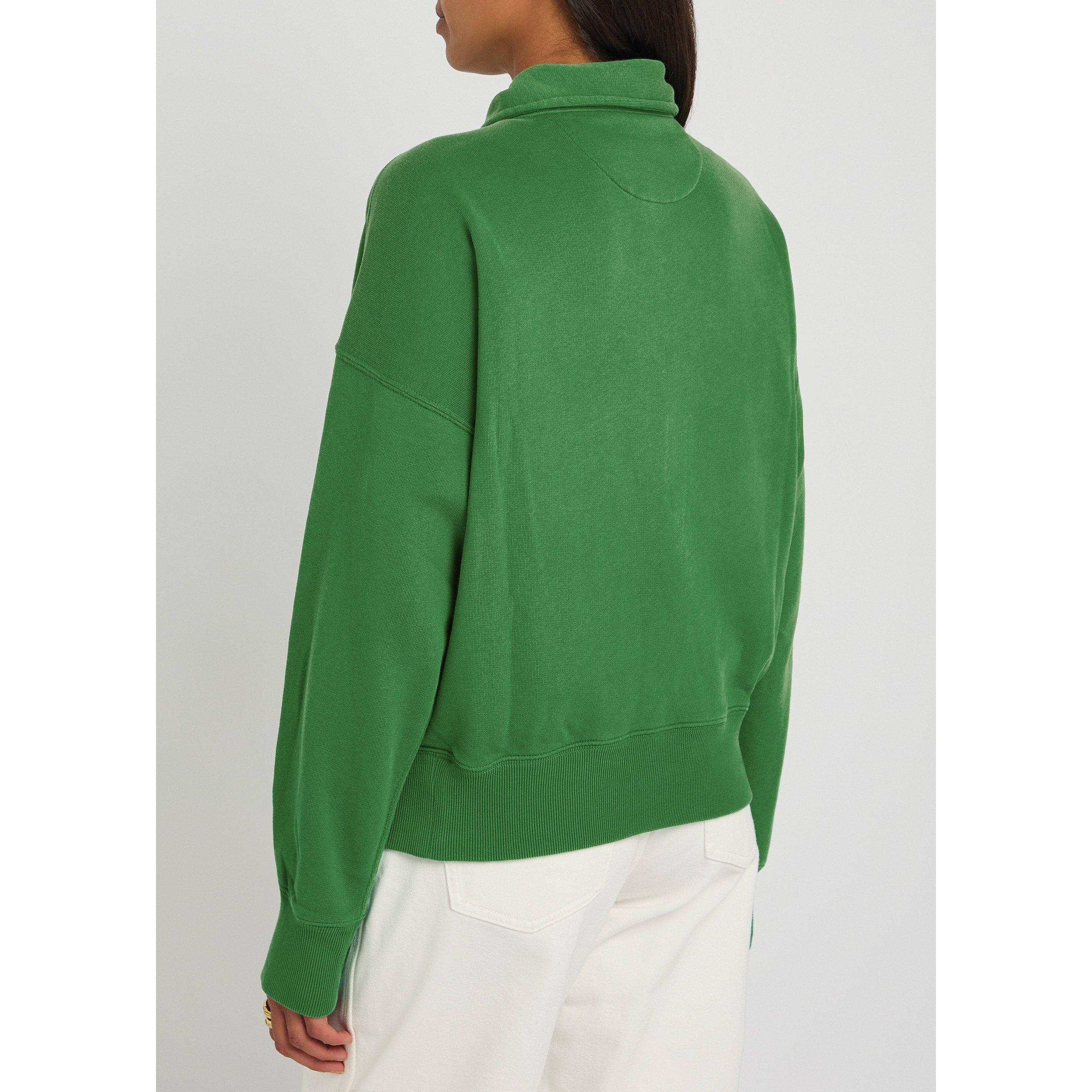 GREEN - Polo Ralph Lauren - SWS KNIT HALF ZIP SWEATSHIRT - 3