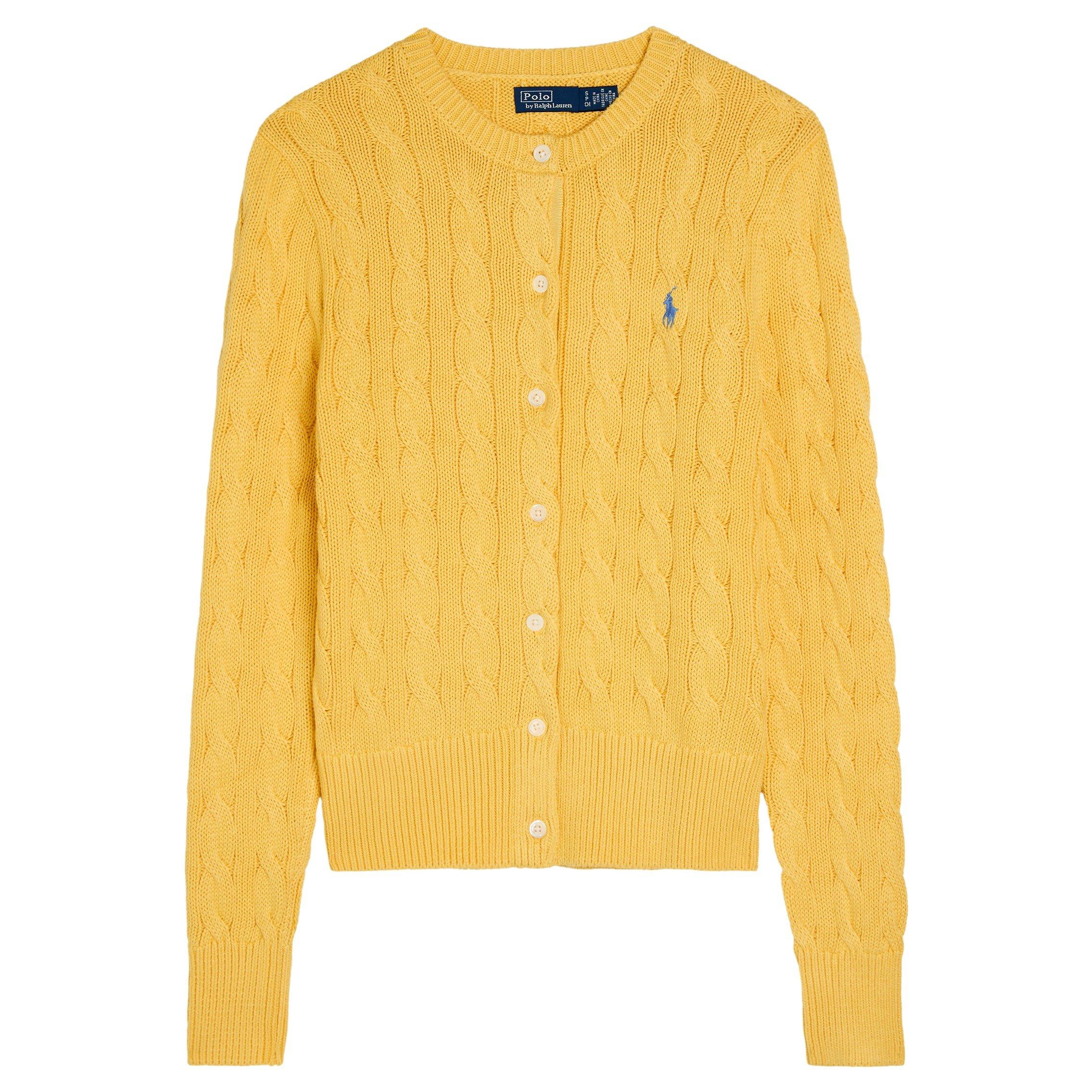 YELLOW - Polo Ralph Lauren - KW CTTNCBLCARDI LS CARDIG