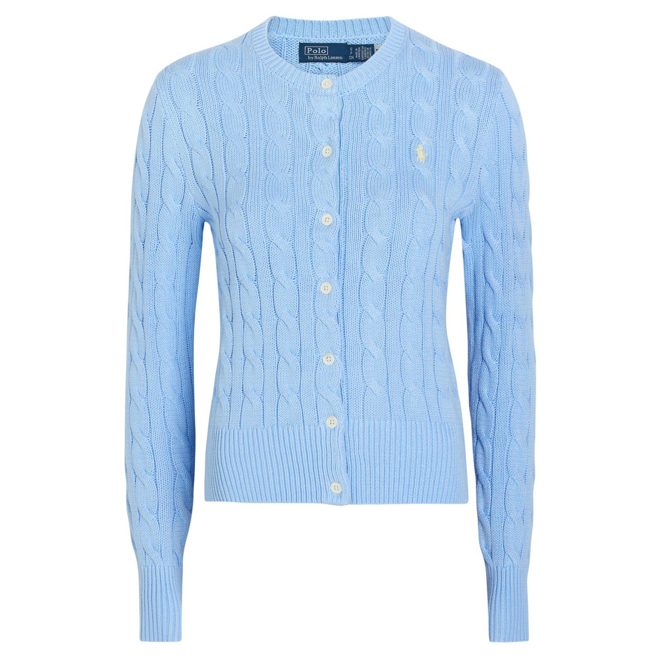 LIGHT BLUE - Polo Ralph Lauren - KW CTTNCBLCARDI LS CARDIGAN