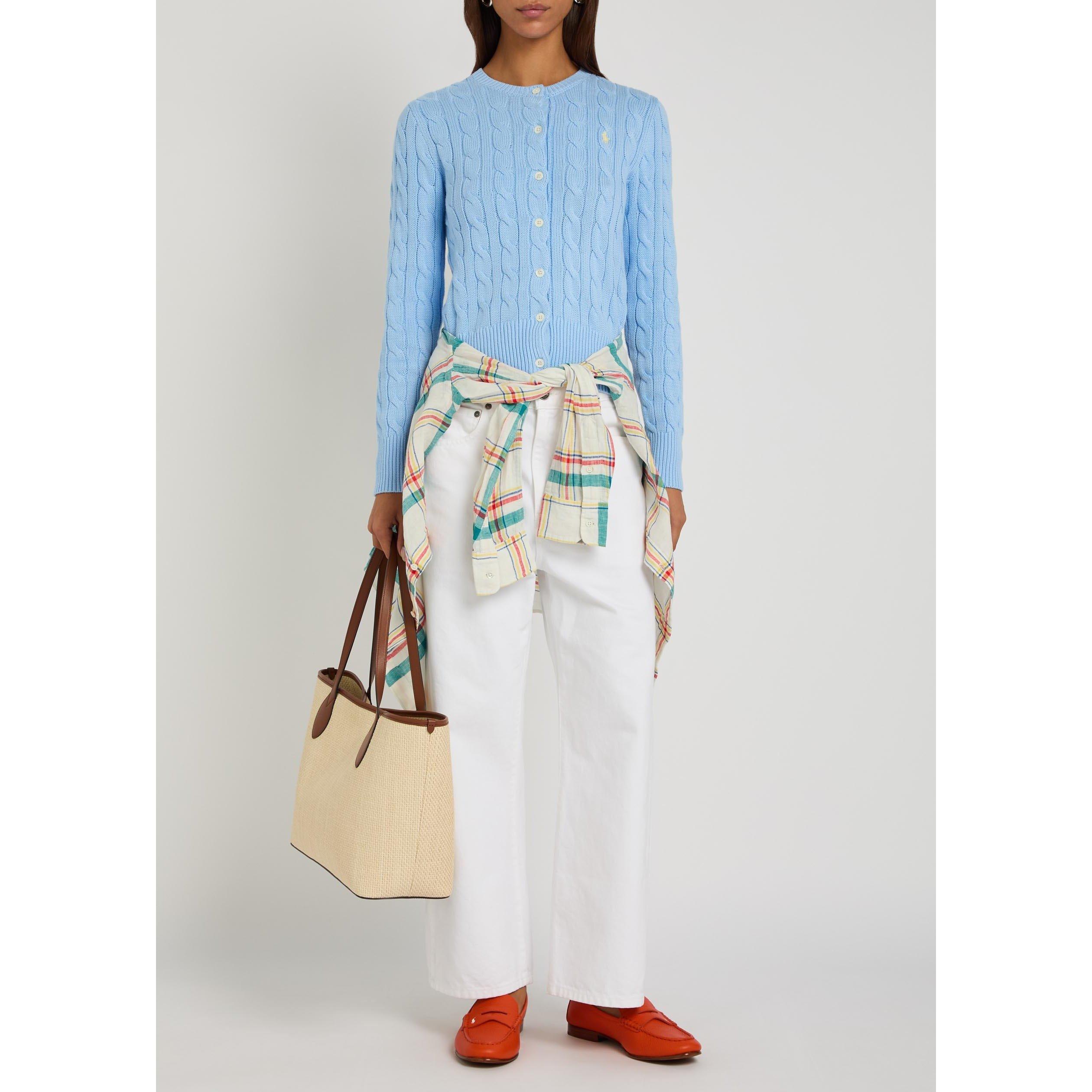 LIGHT BLUE - Polo Ralph Lauren - KW CTTNCBLCARDI LS CARDIGAN - 5
