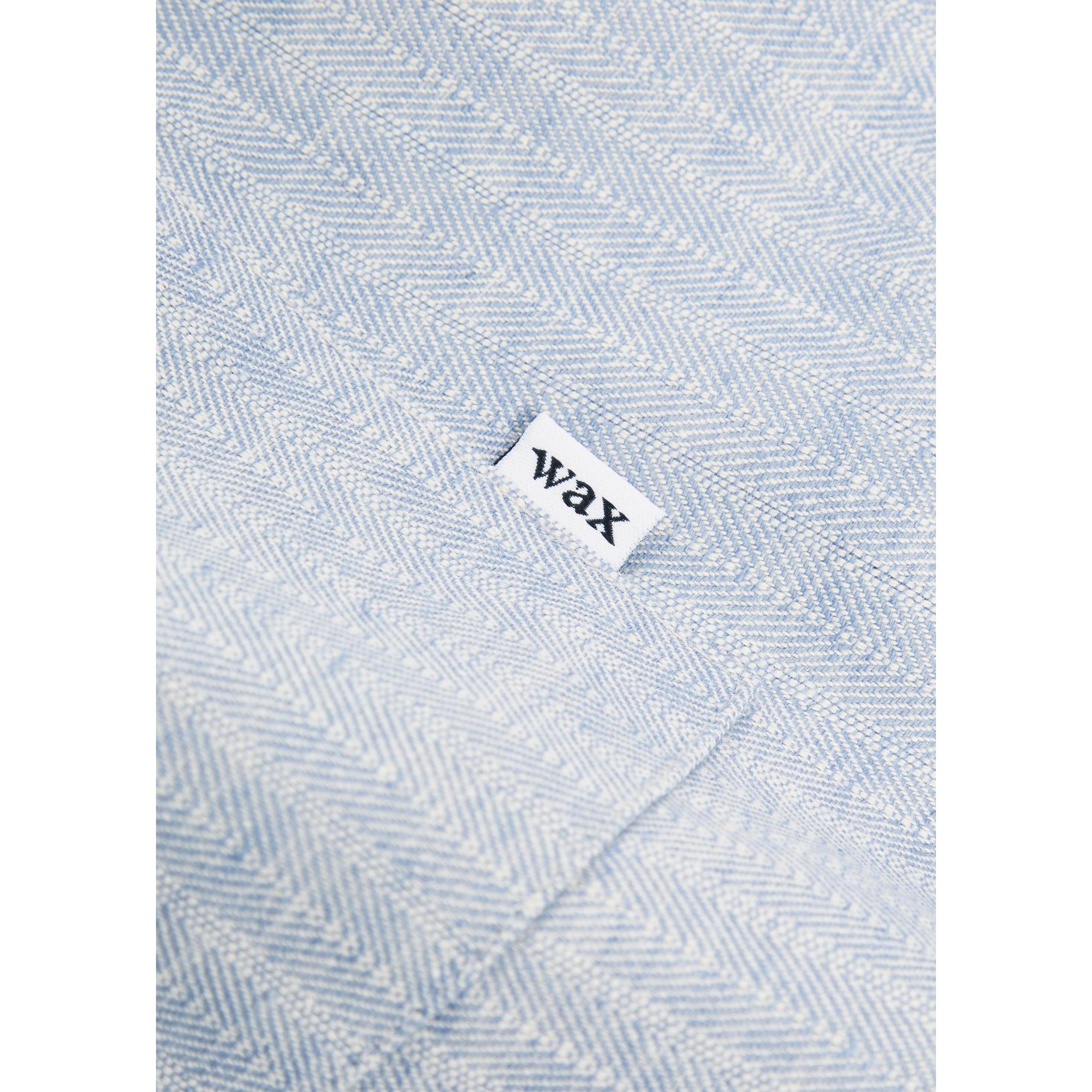 LIGHT BLUE - Wax London - Men's Kurt Cotton Striped Woven Shorts - 4