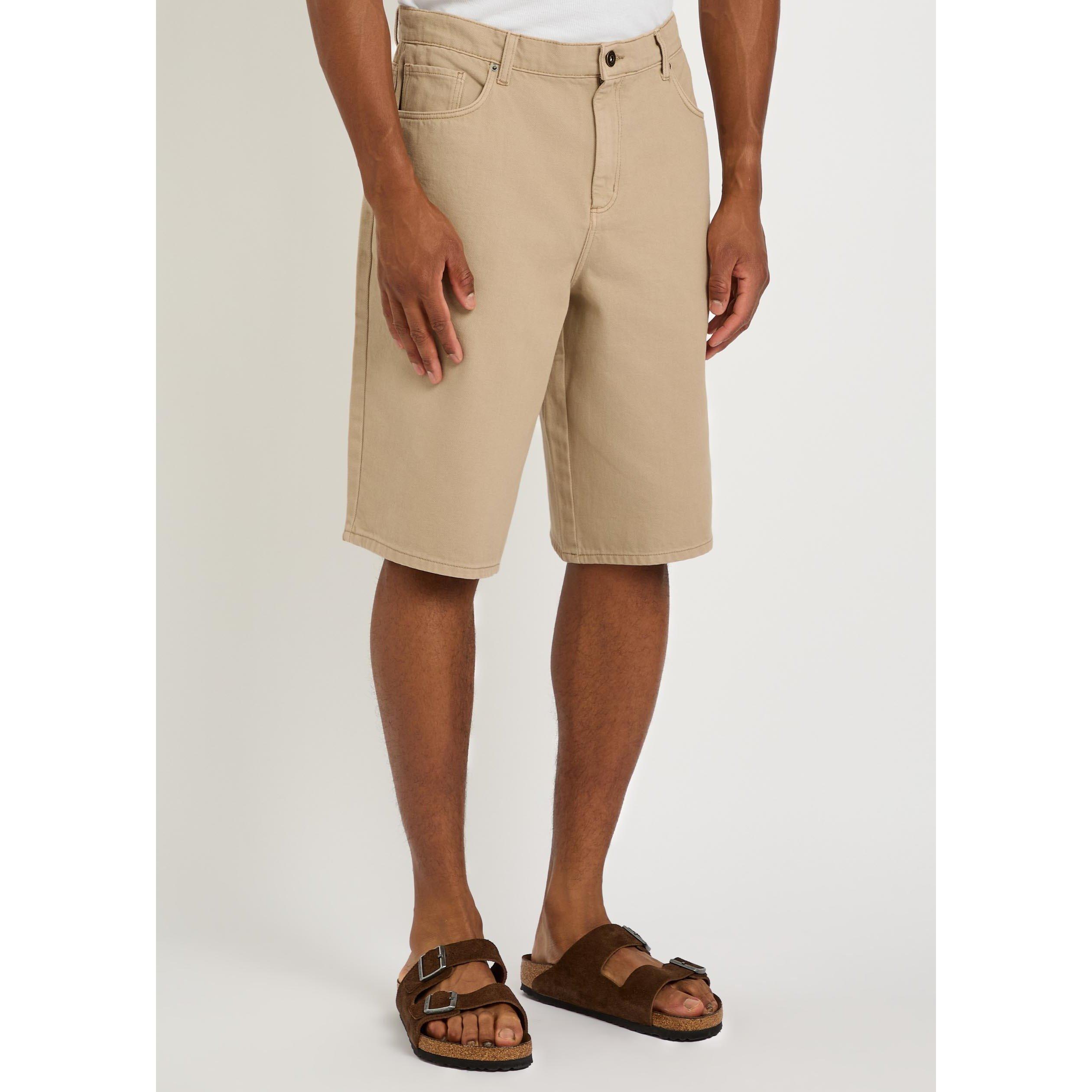 BEIGE - Wax London - Men's Luca Cotton Shorts - 2