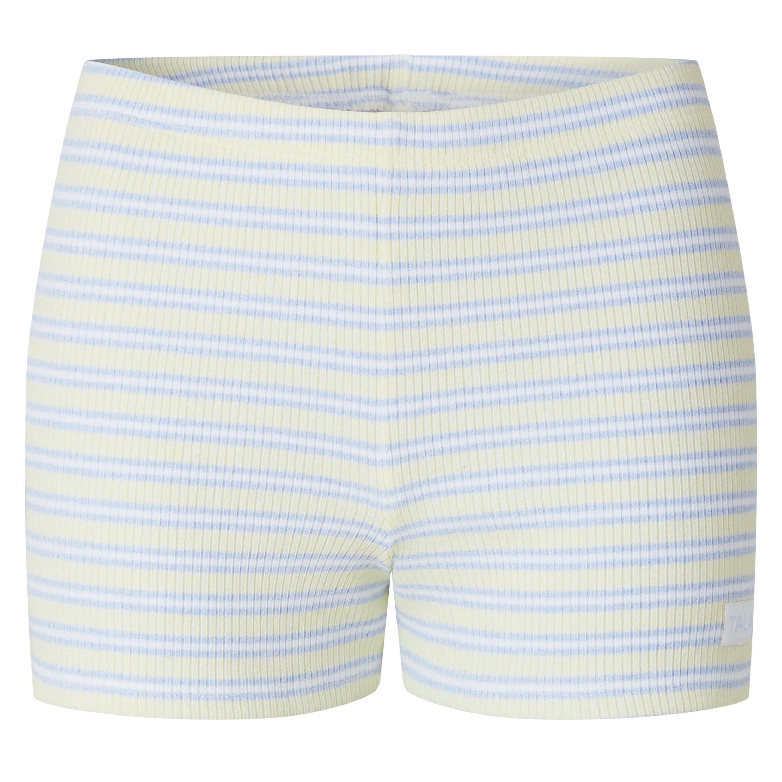 YELLOW - Tala - STRIPE KNIT SHORT - 1
