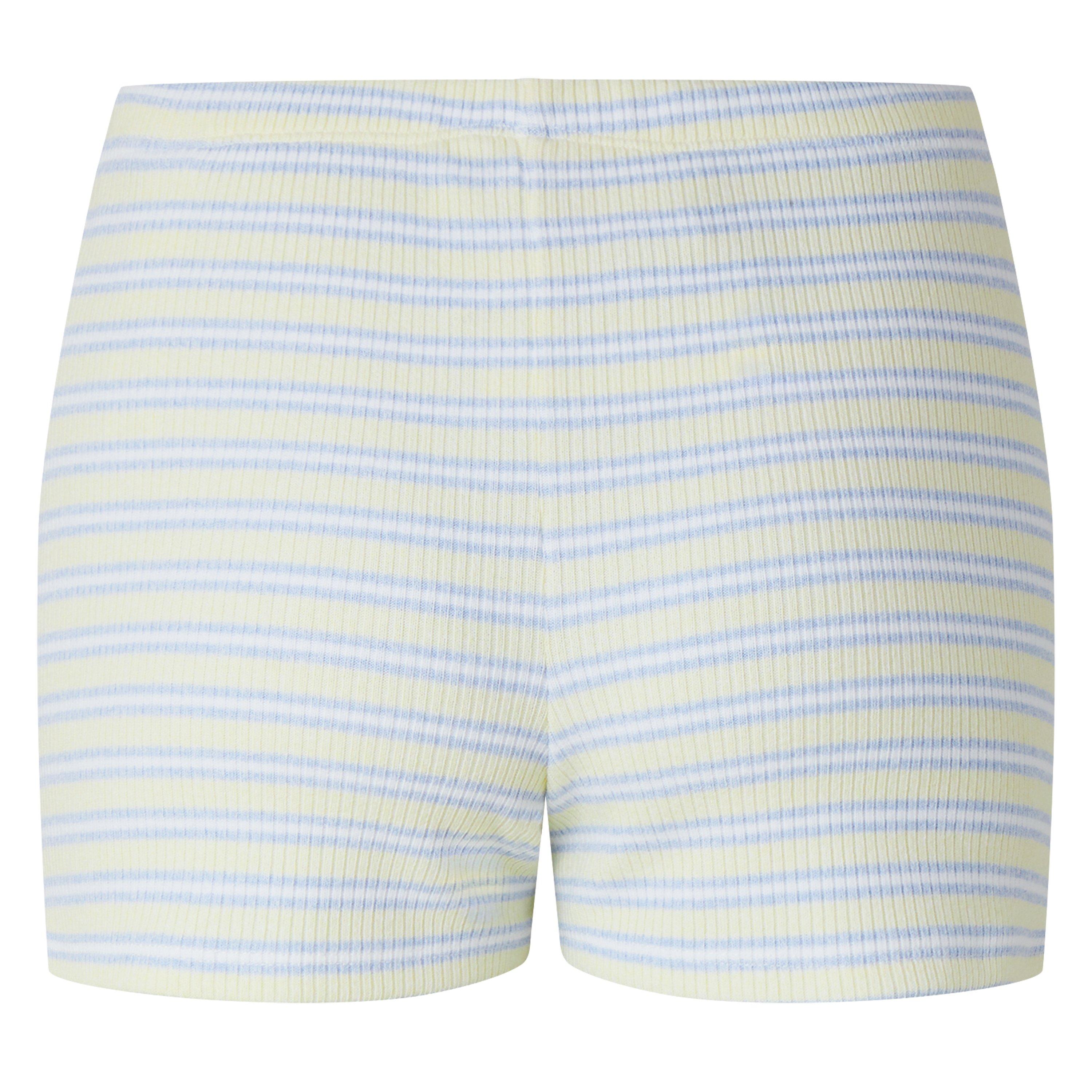 YELLOW - Tala - STRIPE KNIT SHORT - 2