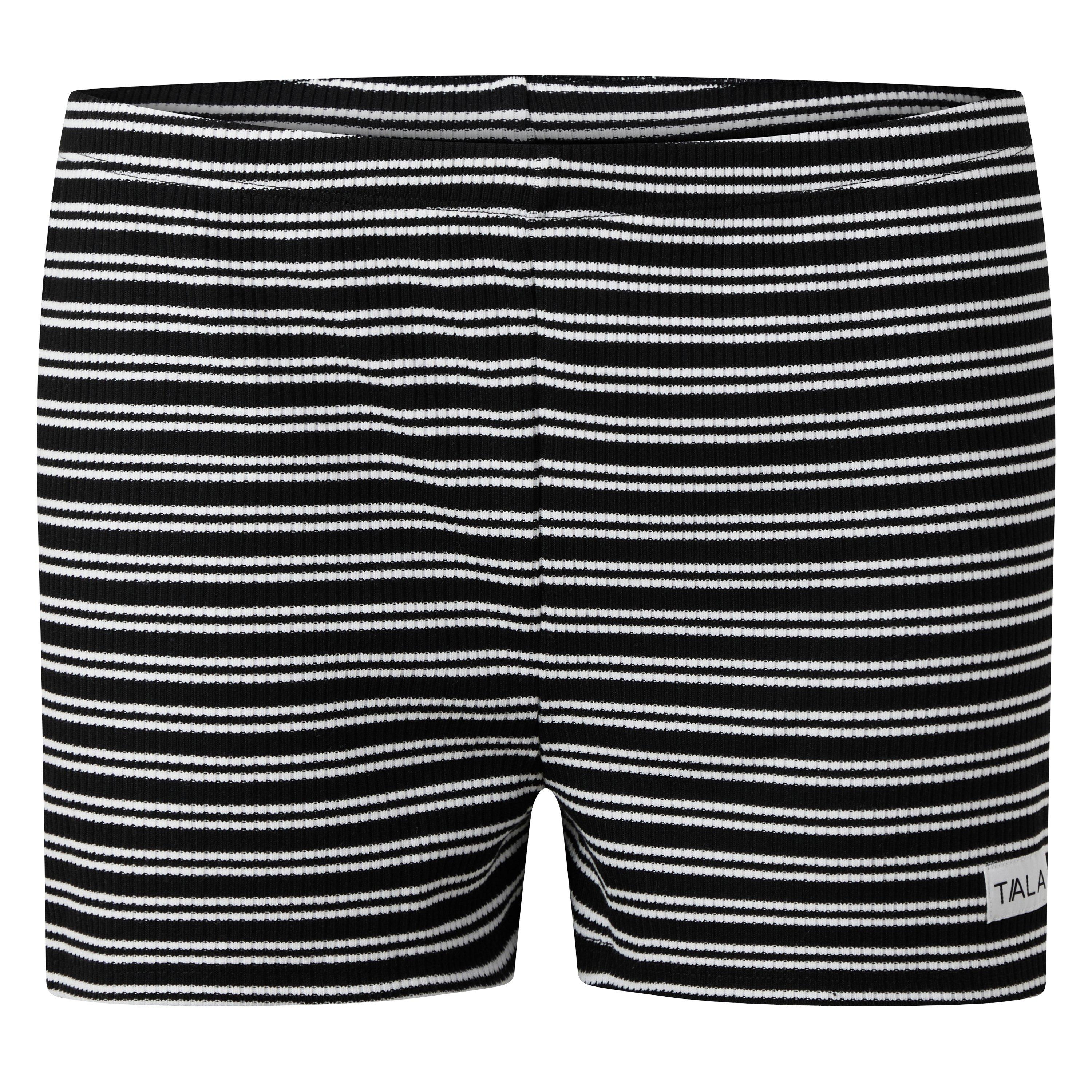 STRIPE KNIT SHORT