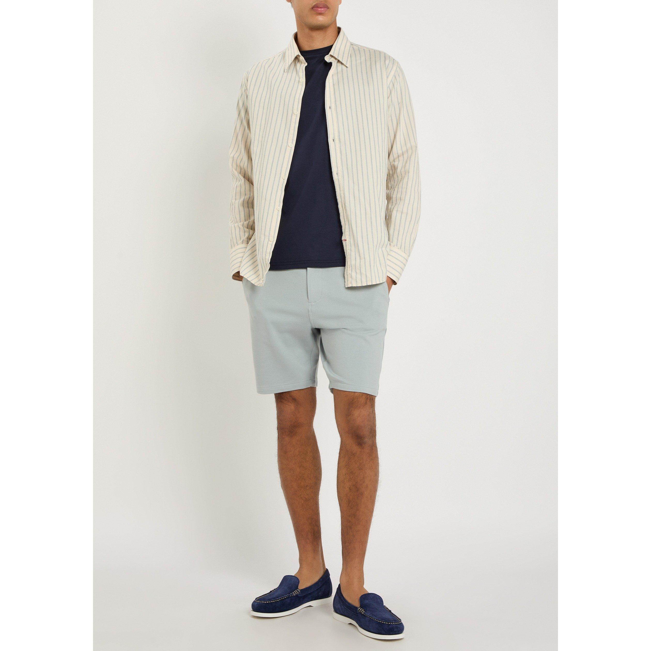 LIGHT BLUE - Paige - Men's Rickson Slim-Fit Chino Shorts - 5