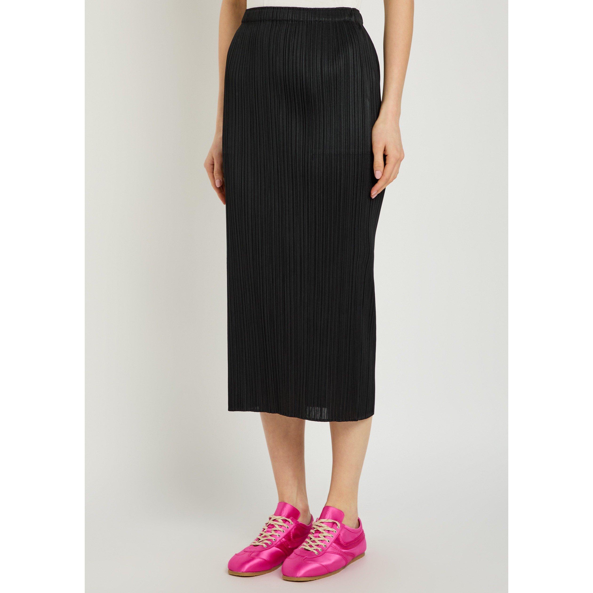 BLACK - Issey Miyake - Women's Pleats Please Midi Skirt - 2