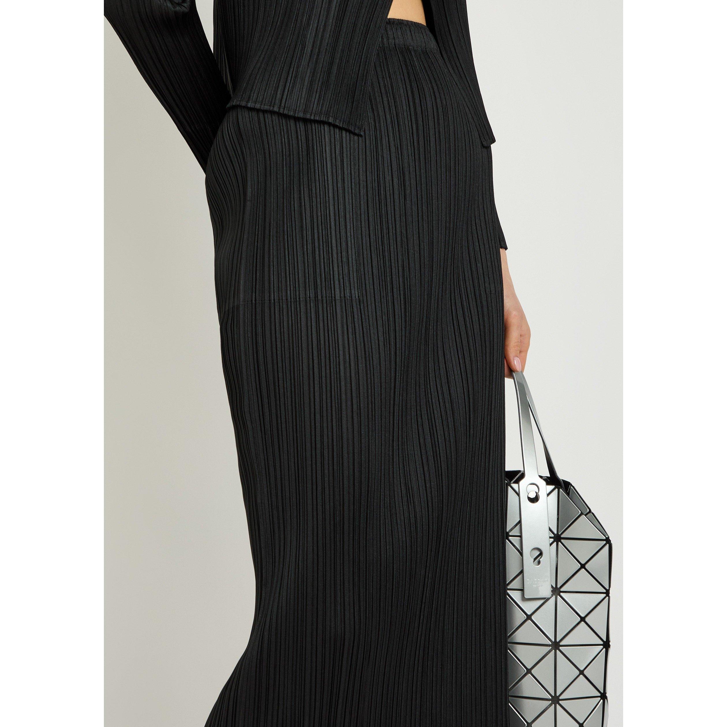 BLACK - Issey Miyake - Women's Pleats Please Midi Skirt - 4