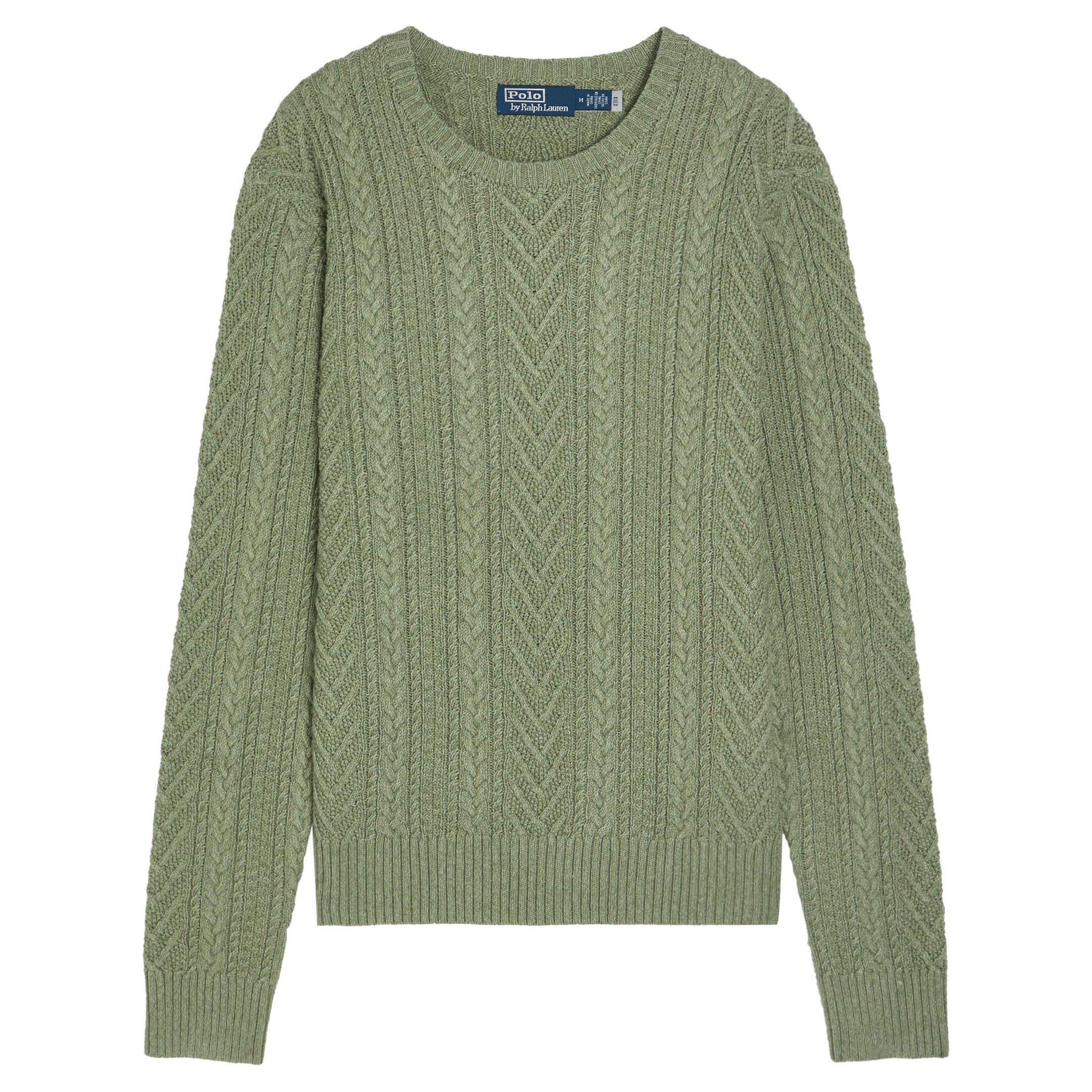 GREEN - Polo Ralph Lauren - PRL KNT CREW NECK JUMPER - 1