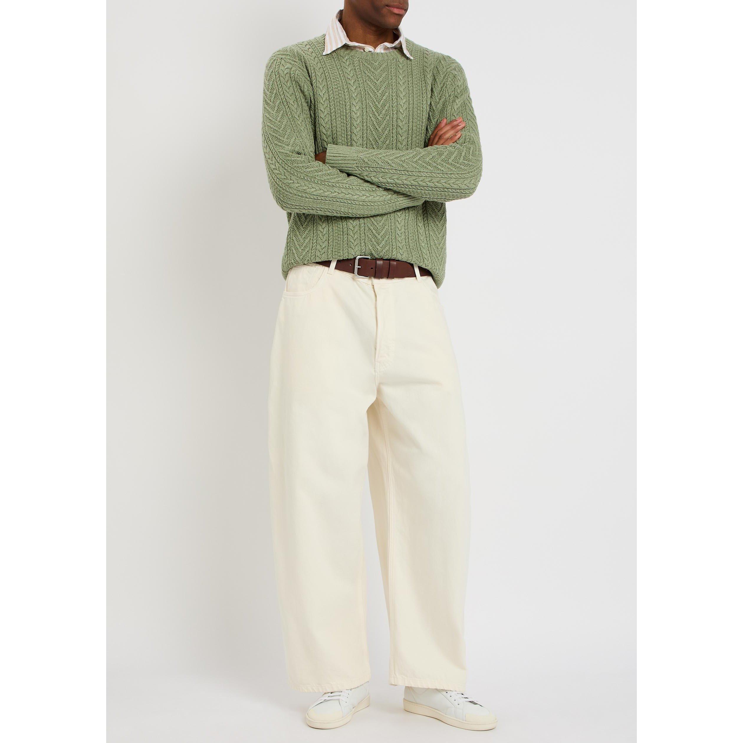 GREEN - Polo Ralph Lauren - PRL KNT CREW NECK JUMPER - 5