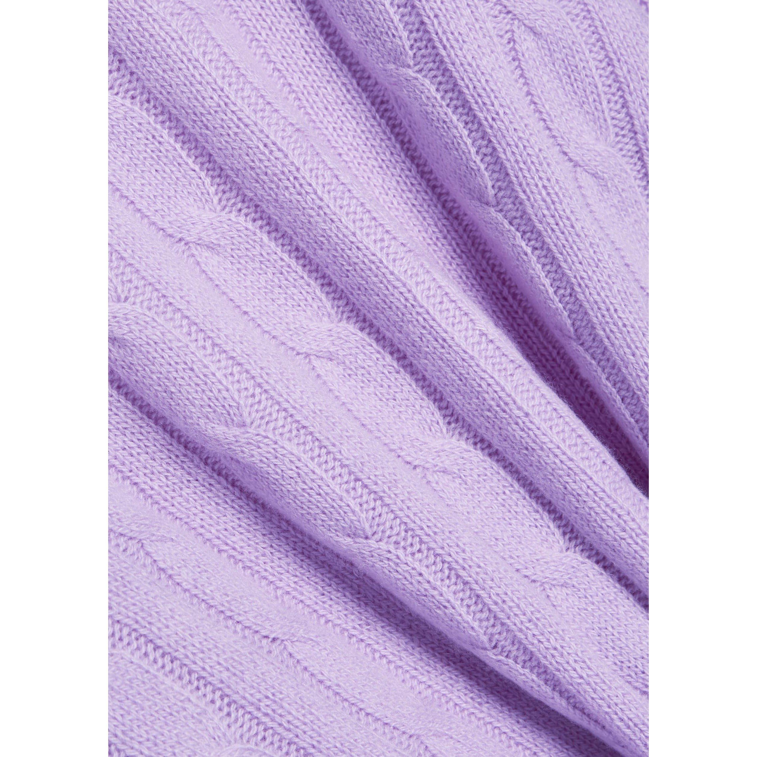 PURPLE - Polo Ralph Lauren - PRL CABLE CASHMERE - 4