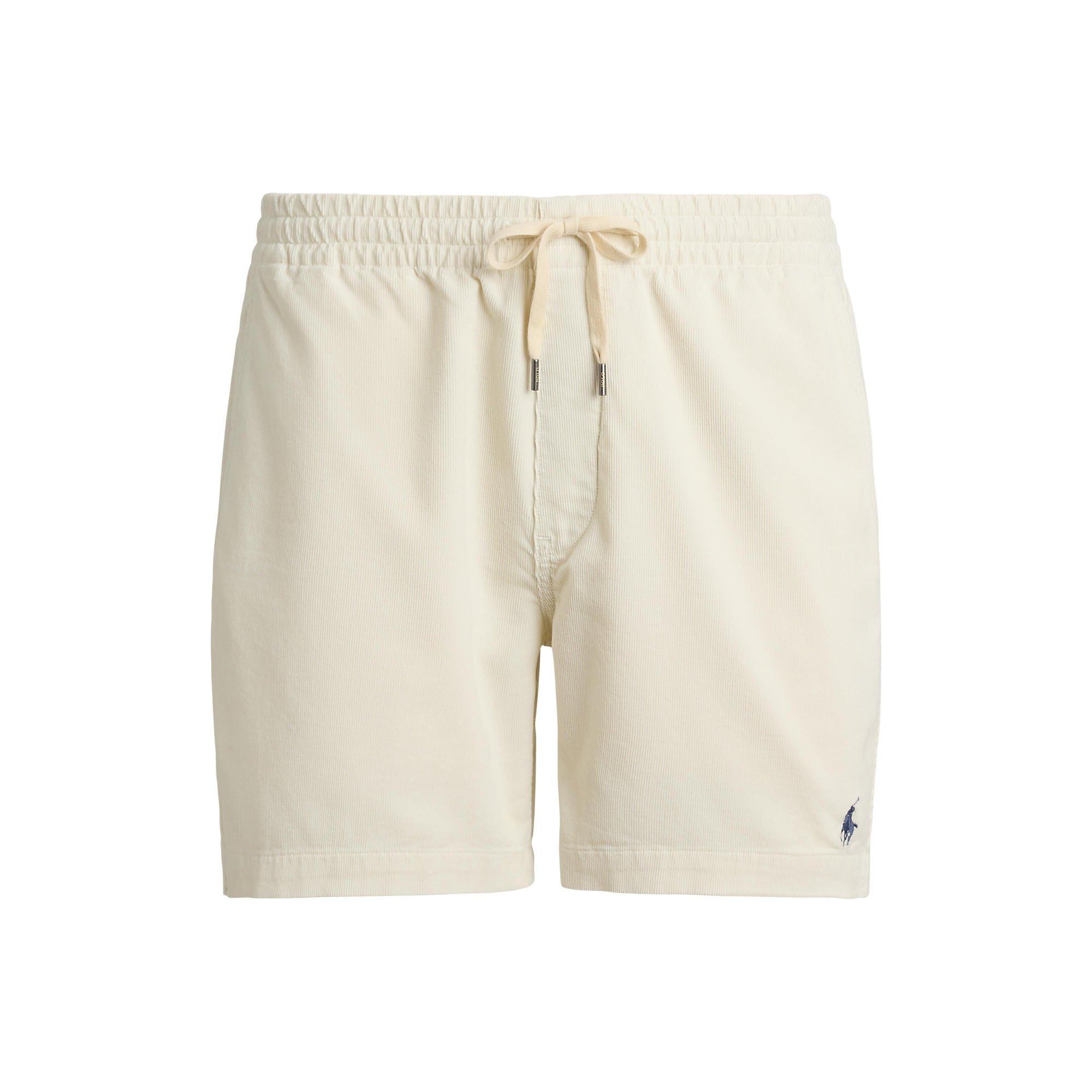 Polo Ralph Lauren Prepster Corduroy Shorts - Warm White - XL