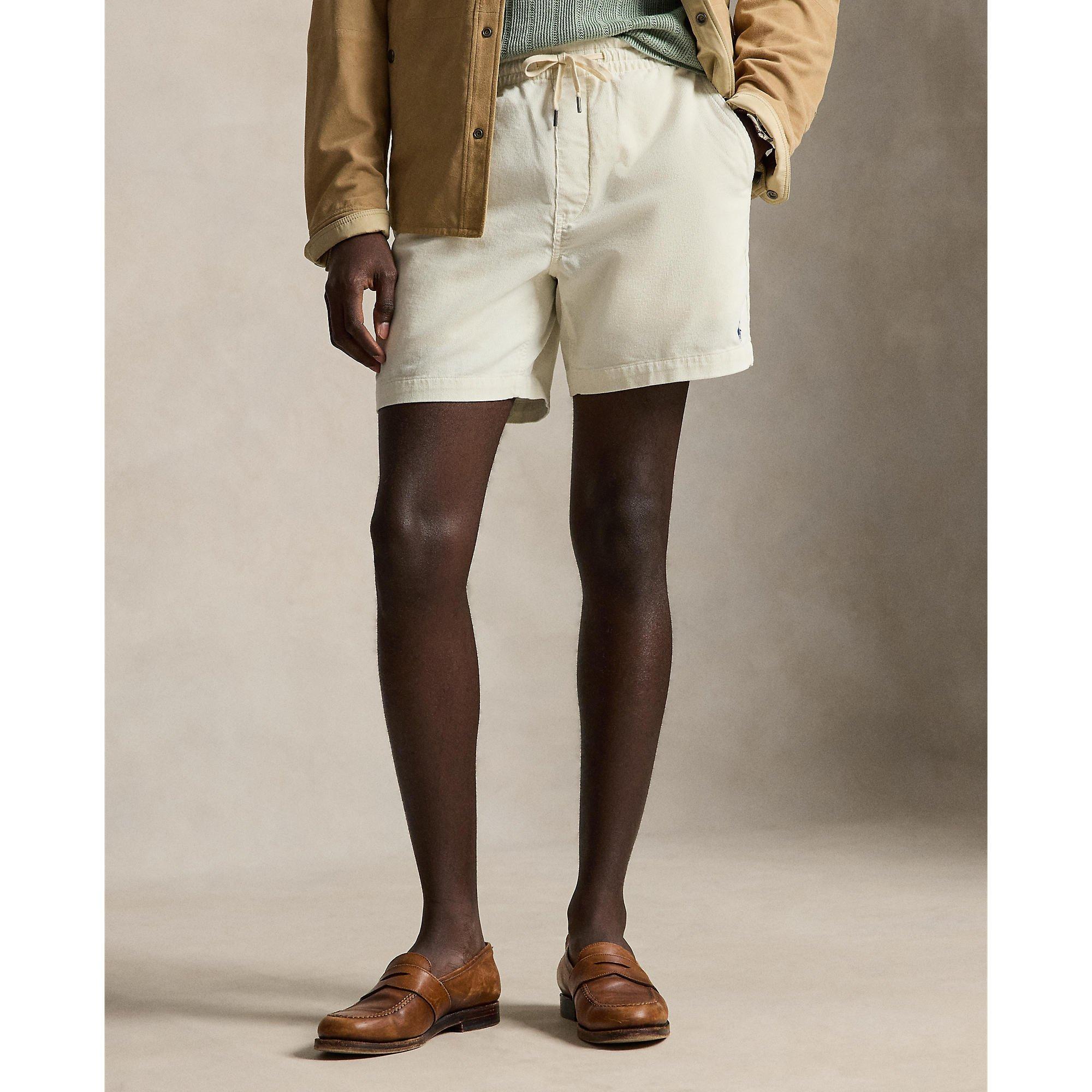 Warm White - Polo Ralph Lauren - Prepster Corduroy Shorts - 2
